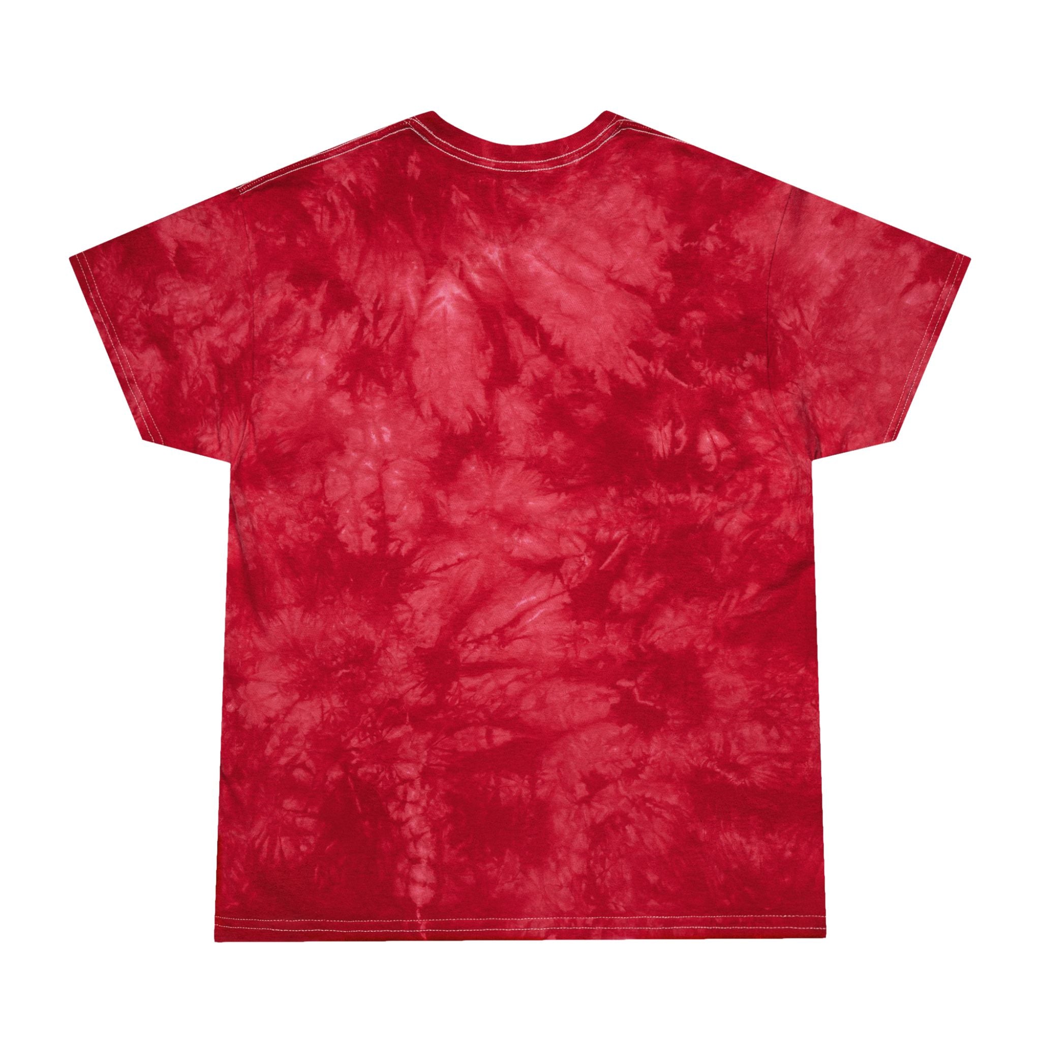 Tie-Dye T‑Shirt — 'Founding Furfather' Patriotic Dog Graphic