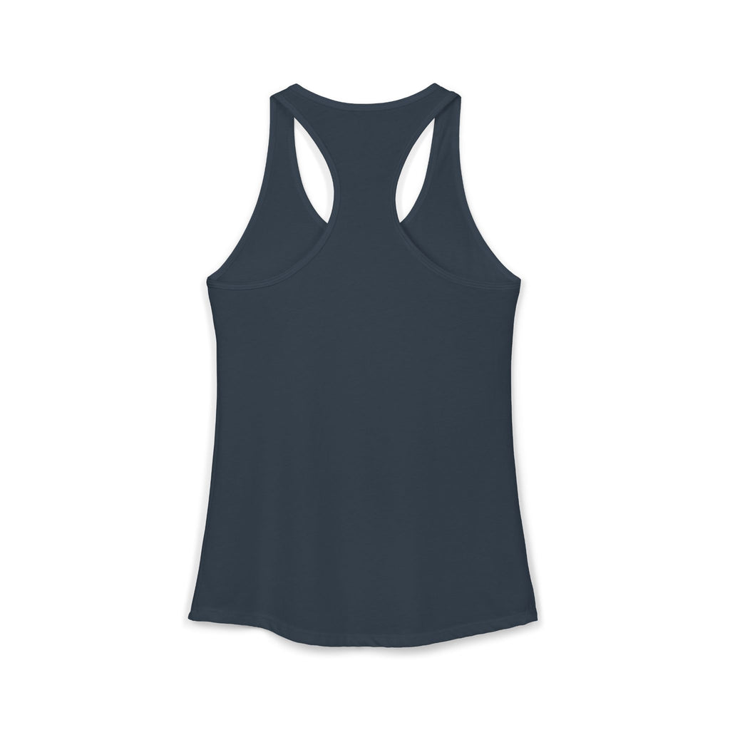 Women's Racerback Tank — "First Yoga, Then Brunch" Activewear