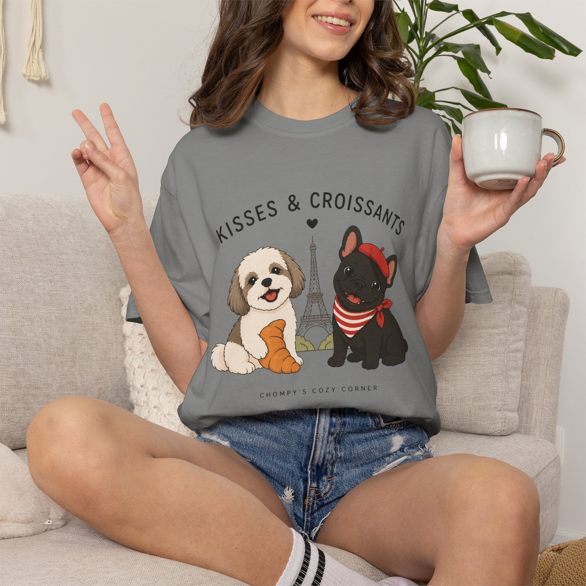 Chompy and Furriends ft. Lola: Kisses and Croissants French bull dog and Shih poo long distance best friends