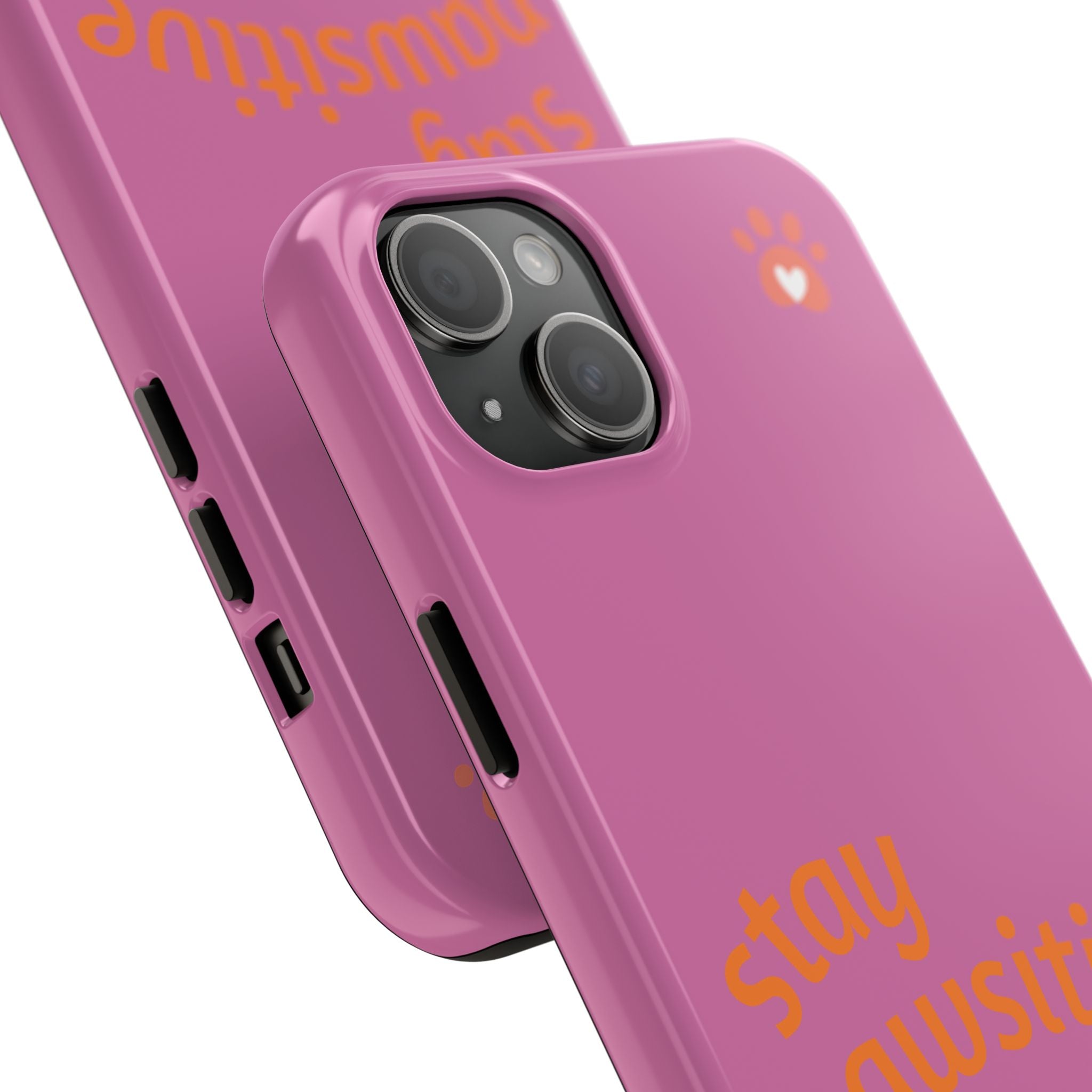 Chompy’s Stay Pawsitive Tough Phone Cases