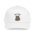 Cat Face Baseball Cap — "aur naurr" Cute Grumpy Kitty Embroidered Hat