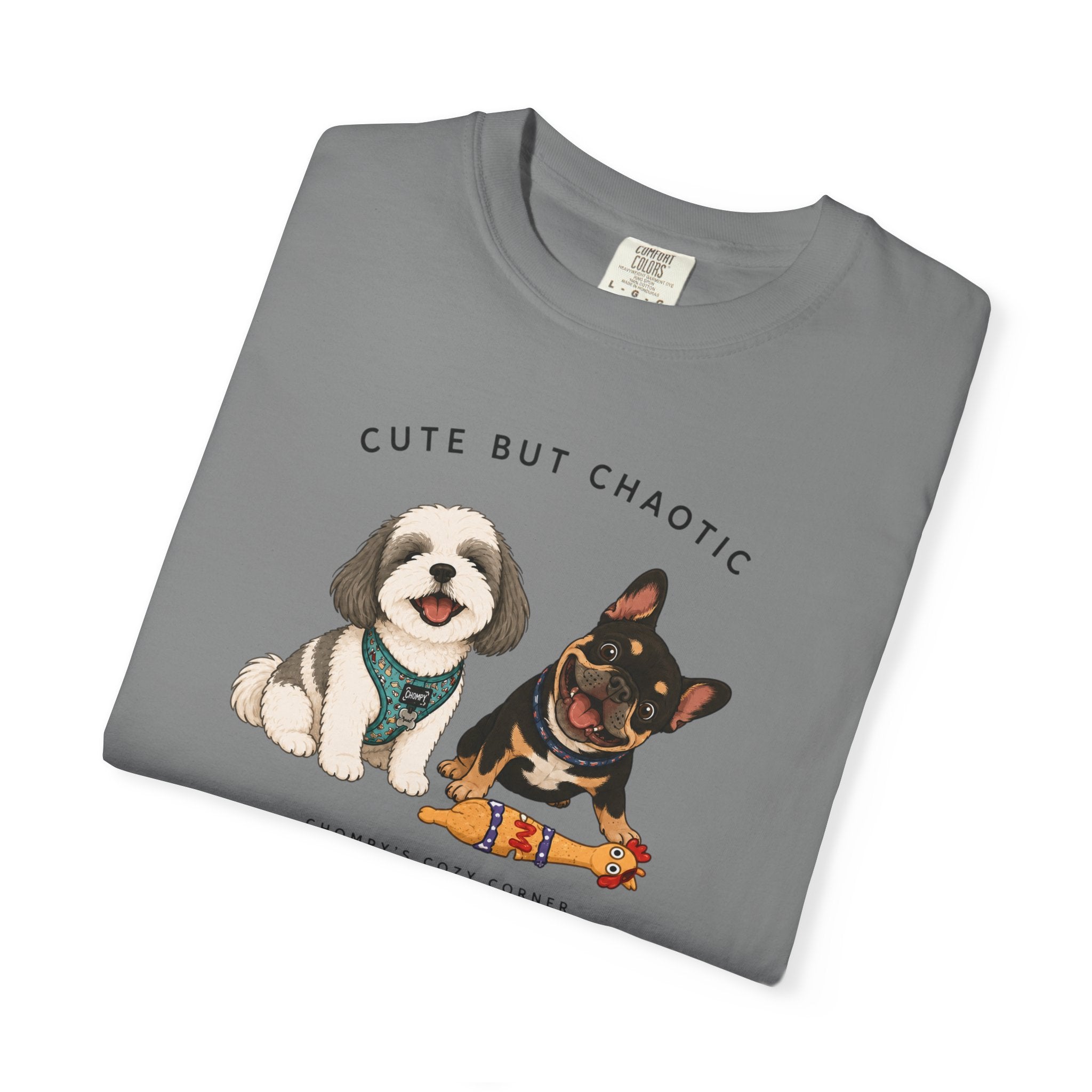 Chompy and Furriends ft. Cliffy: Cute But Chaotic Dogs T-Shirt