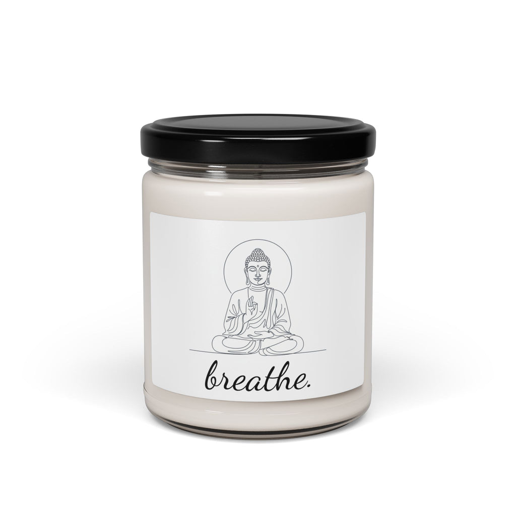 🧘‍♀️ Buddha “Breathe” Soy Candle