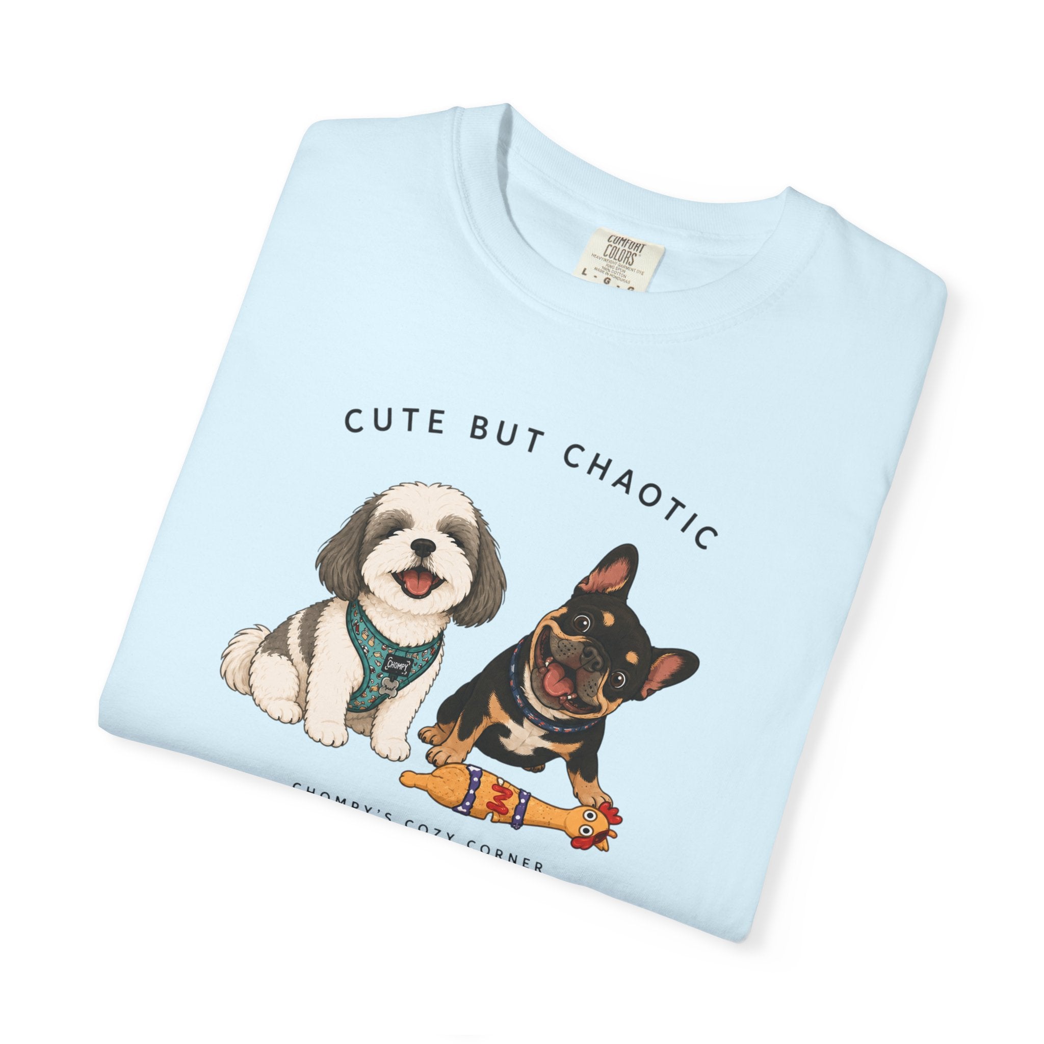 Chompy and Furriends ft. Cliffy: Cute But Chaotic Dogs T-Shirt