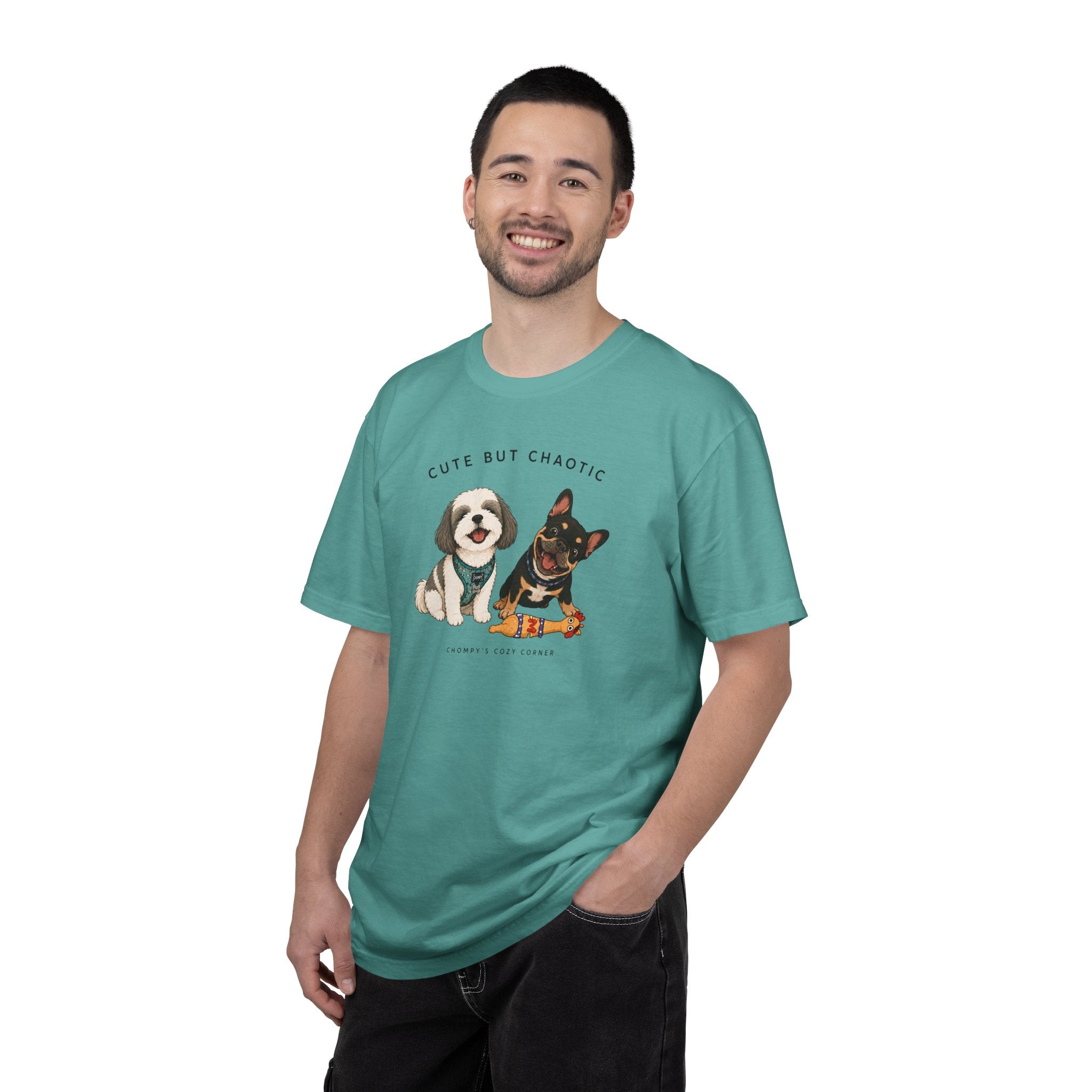 Chompy and Furriends ft. Cliffy: Cute But Chaotic Dogs T-Shirt