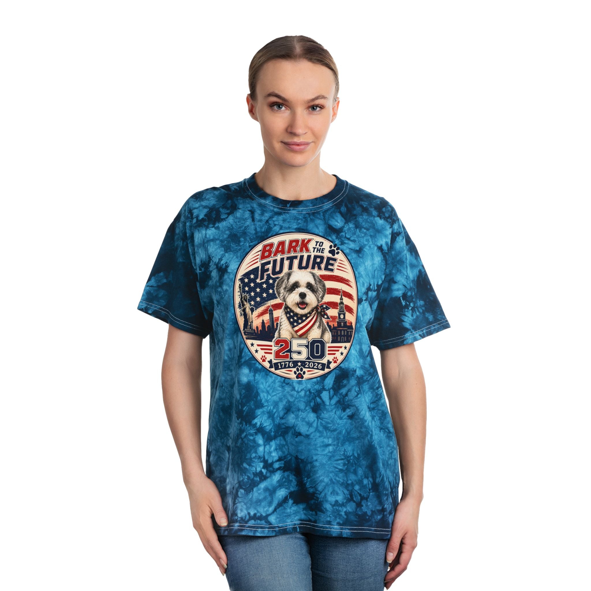 Tie-Dye BARK to the Future (PAWTRIOTIC Collection)