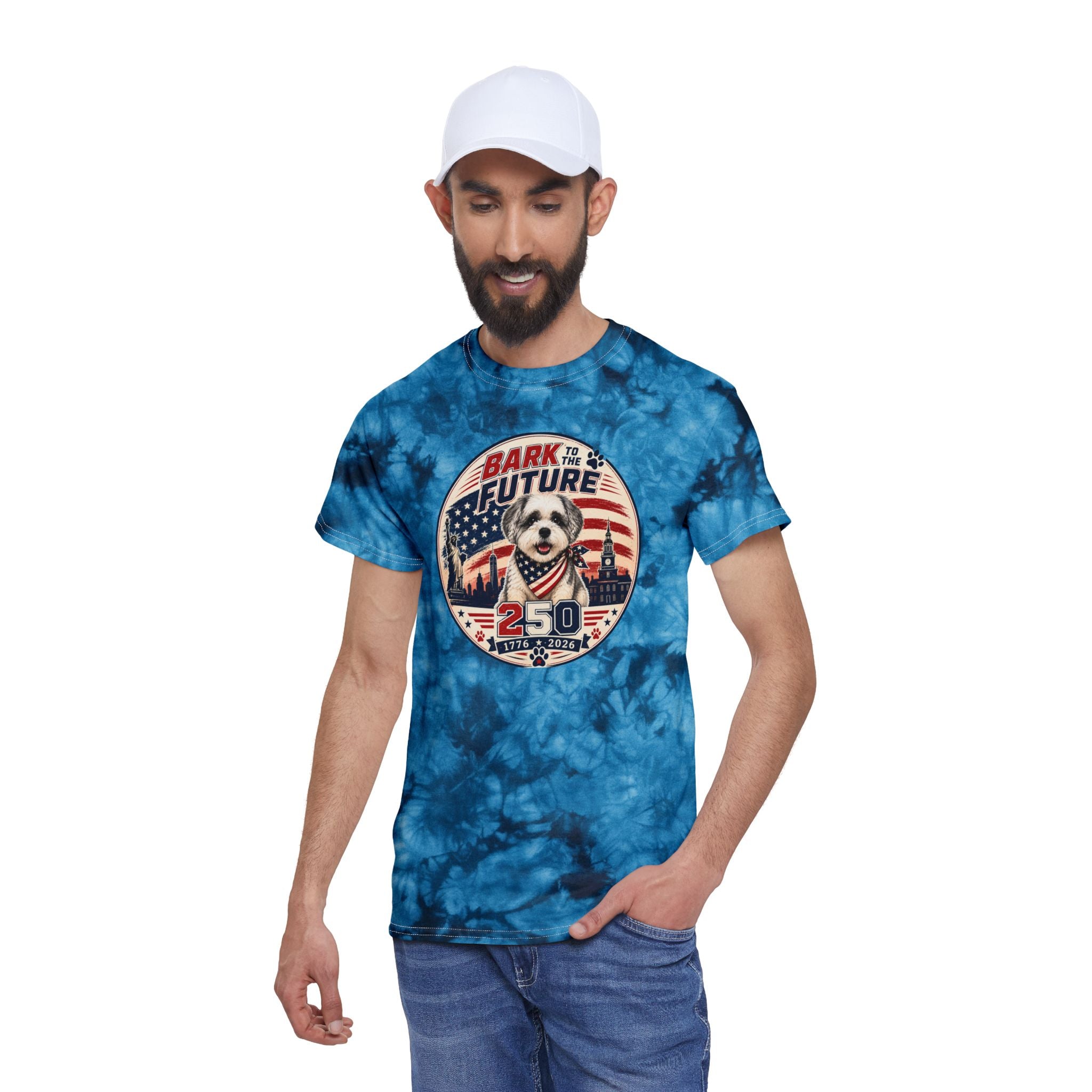 Tie-Dye BARK to the Future (PAWTRIOTIC Collection)