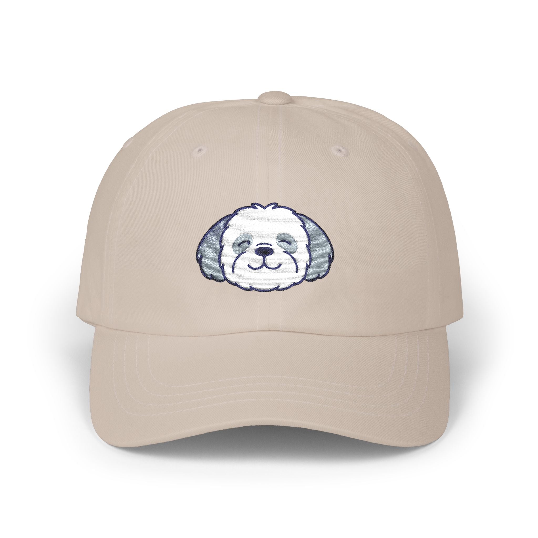 Smiling Shih Poo Dad Cap - Cute Shihpoo Puppy Baseball Hat