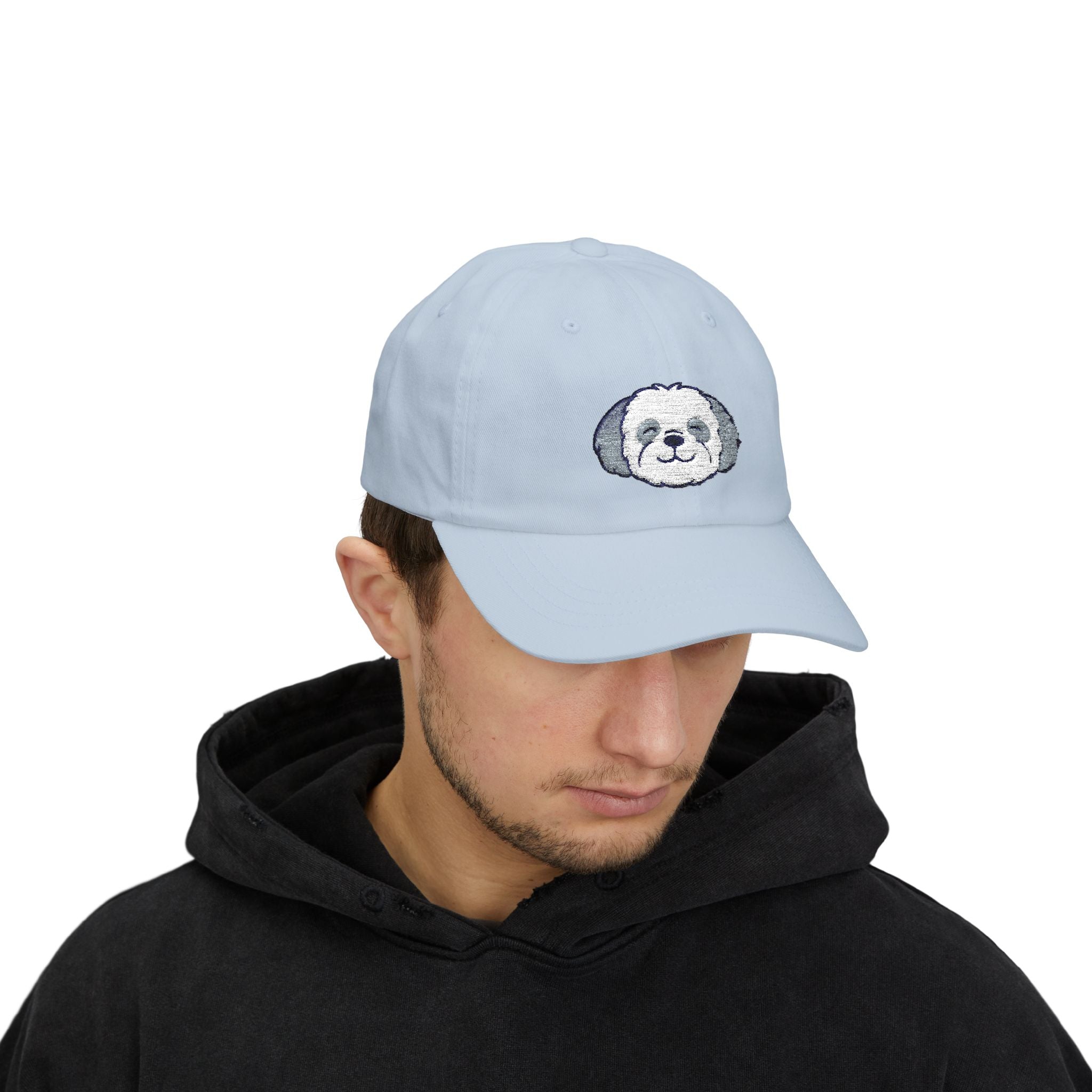 Smiling Shih Poo Dad Cap - Cute Shihpoo Puppy Baseball Hat