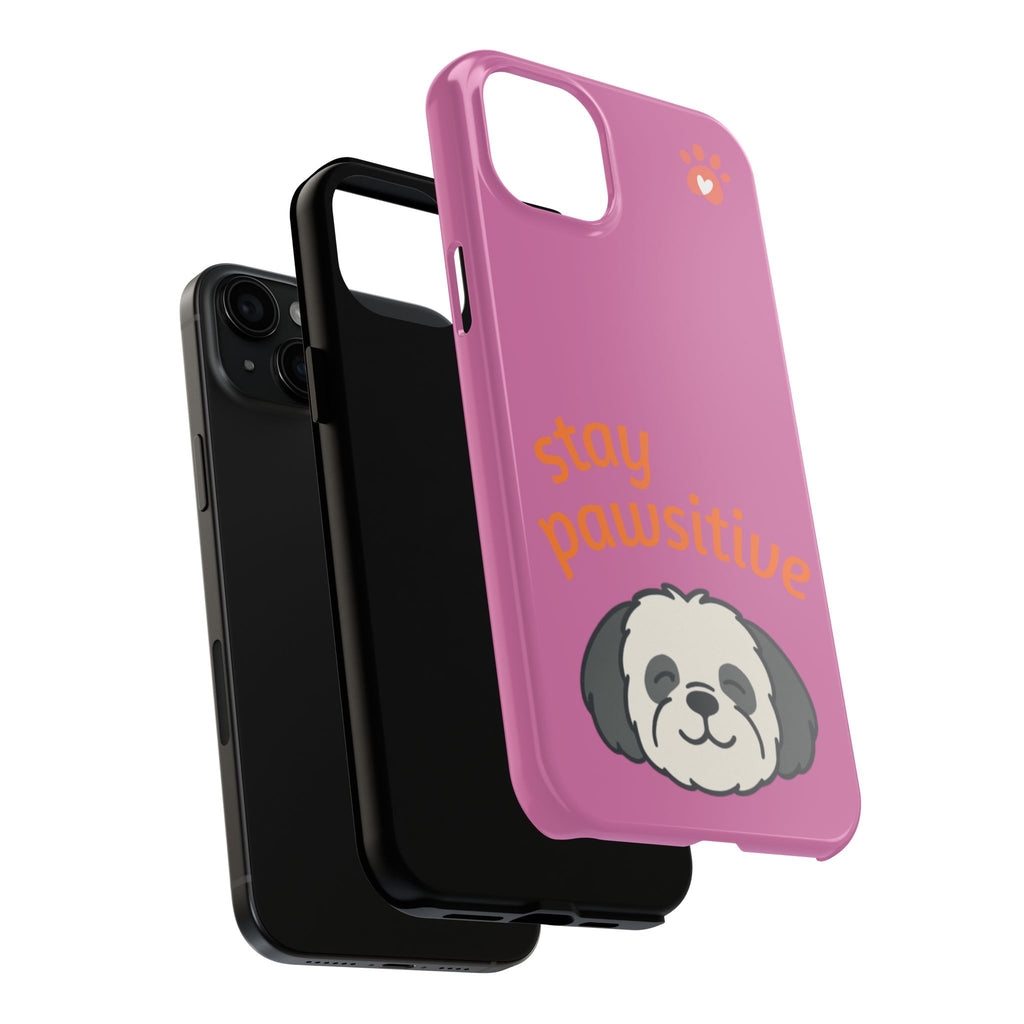 Chompy’s Stay Pawsitive Tough Phone Cases