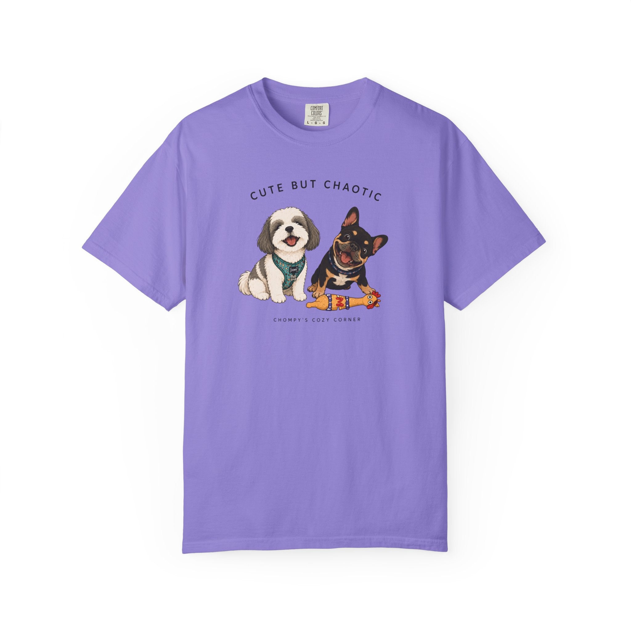 Chompy and Furriends ft. Cliffy: Cute But Chaotic Dogs T-Shirt