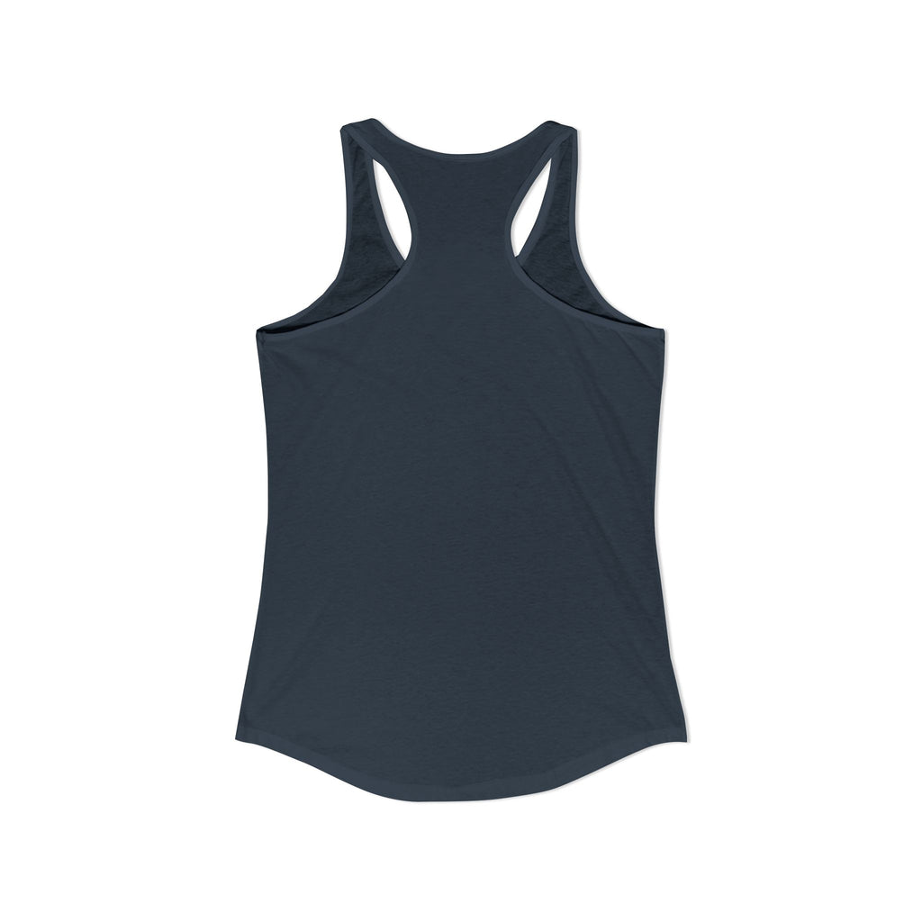Women's Racerback Tank — "First Yoga, Then Brunch" Activewear