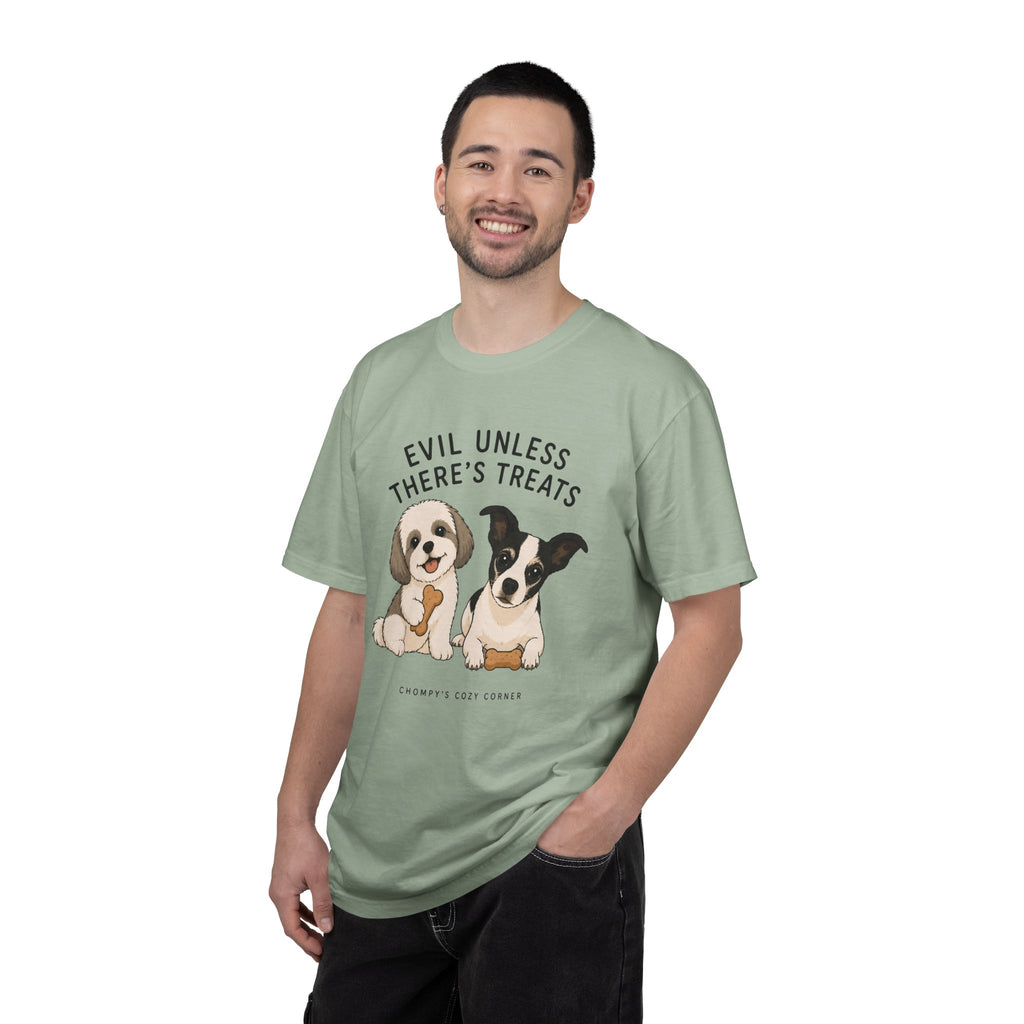 Chompy & Furriends ft. Wally: "Evil Unless There's Treats" Cute Puppy Graphic Tee