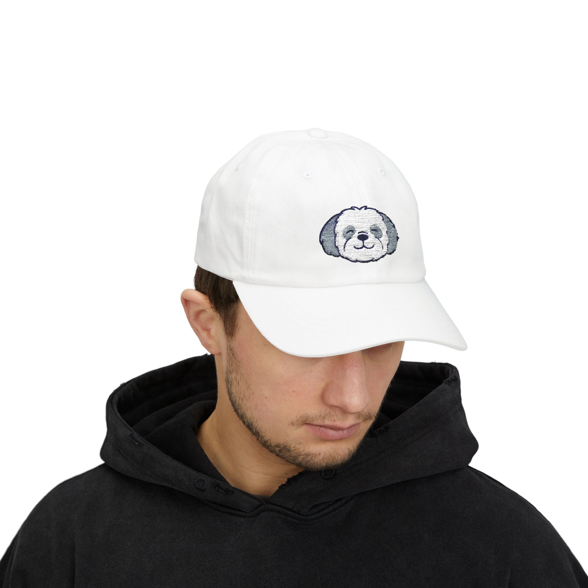 Smiling Shih Poo Dad Cap - Cute Shihpoo Puppy Baseball Hat