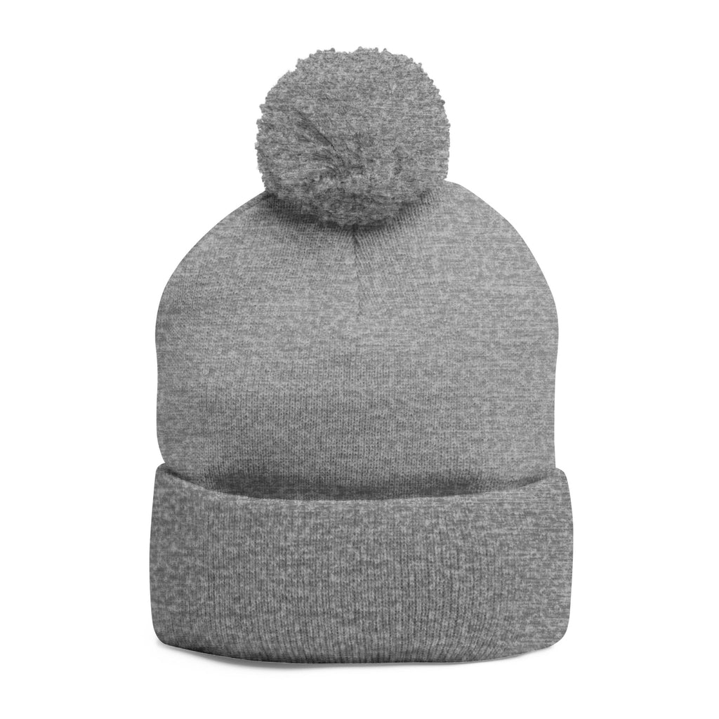 Cozy Shih-Poo Pom-Pom Knit Cap (Embroidery)