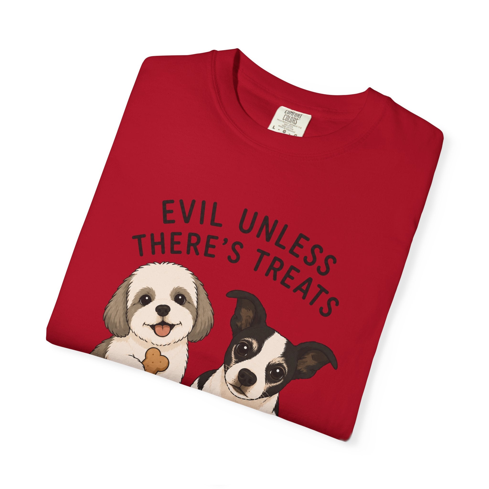 Chompy & Furriends ft. Wally: "Evil Unless There's Treats" Cute Puppy Graphic Tee