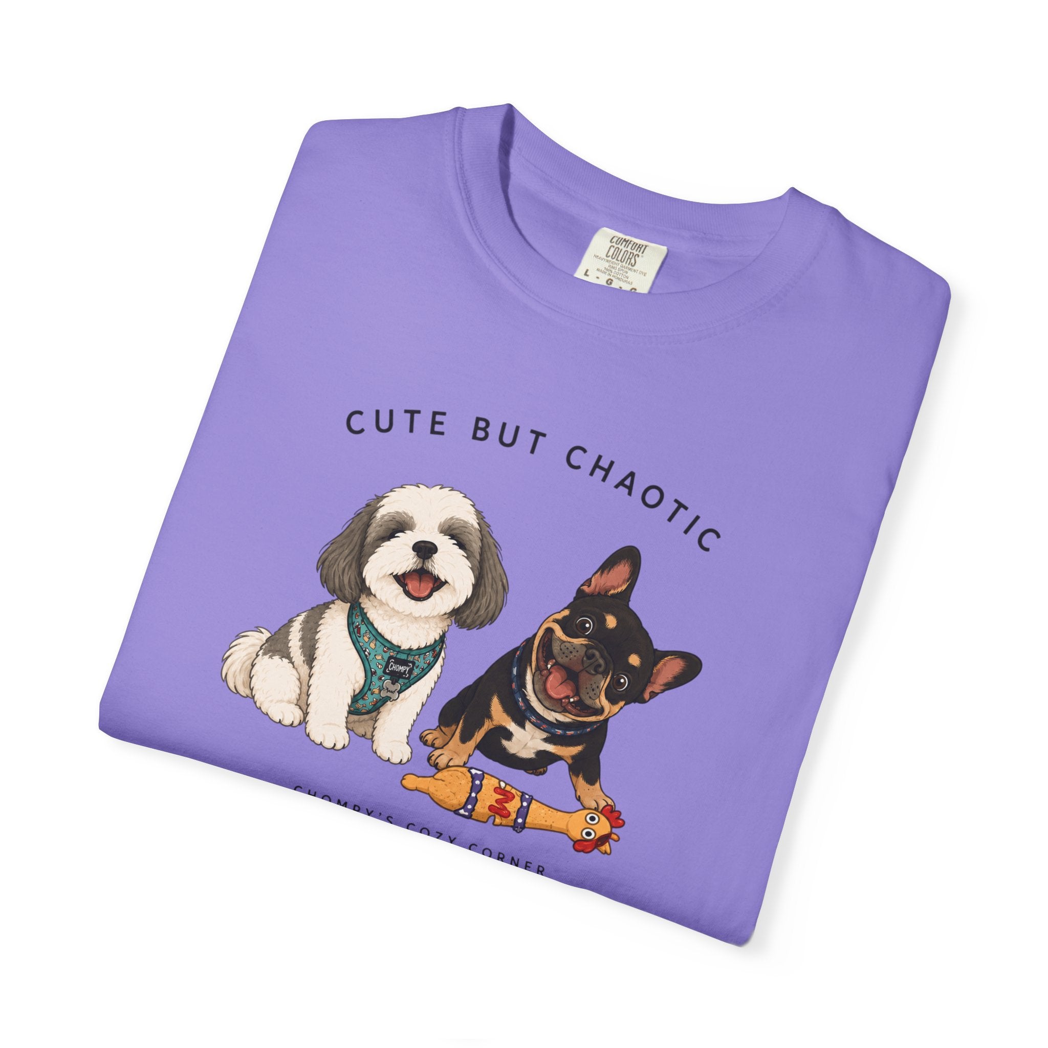 Chompy and Furriends ft. Cliffy: Cute But Chaotic Dogs T-Shirt
