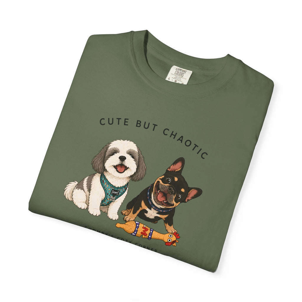 Chompy and Furriends ft. Cliffy: Cute But Chaotic Dogs T-Shirt