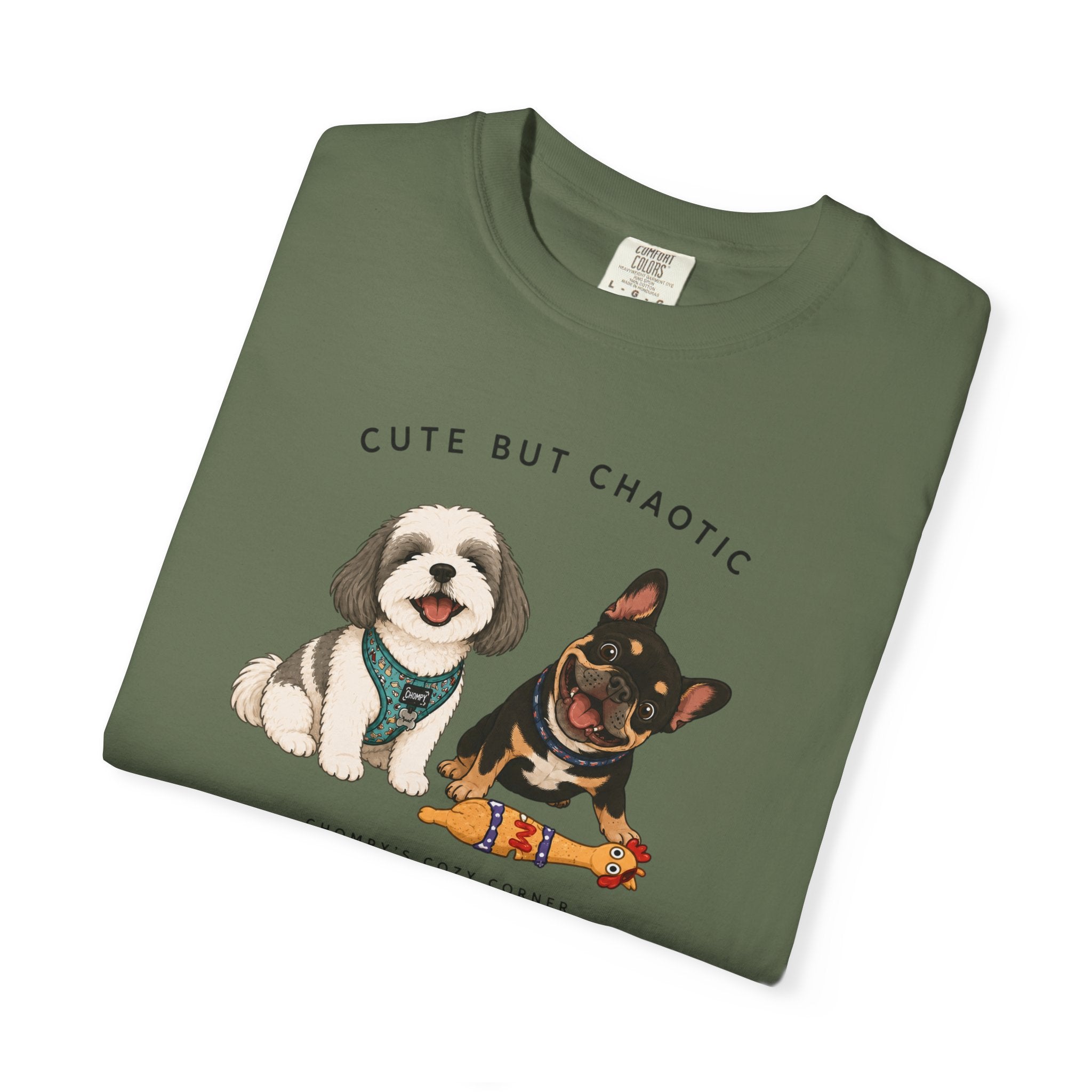 Chompy and Furriends ft. Cliffy: Cute But Chaotic Dogs T-Shirt