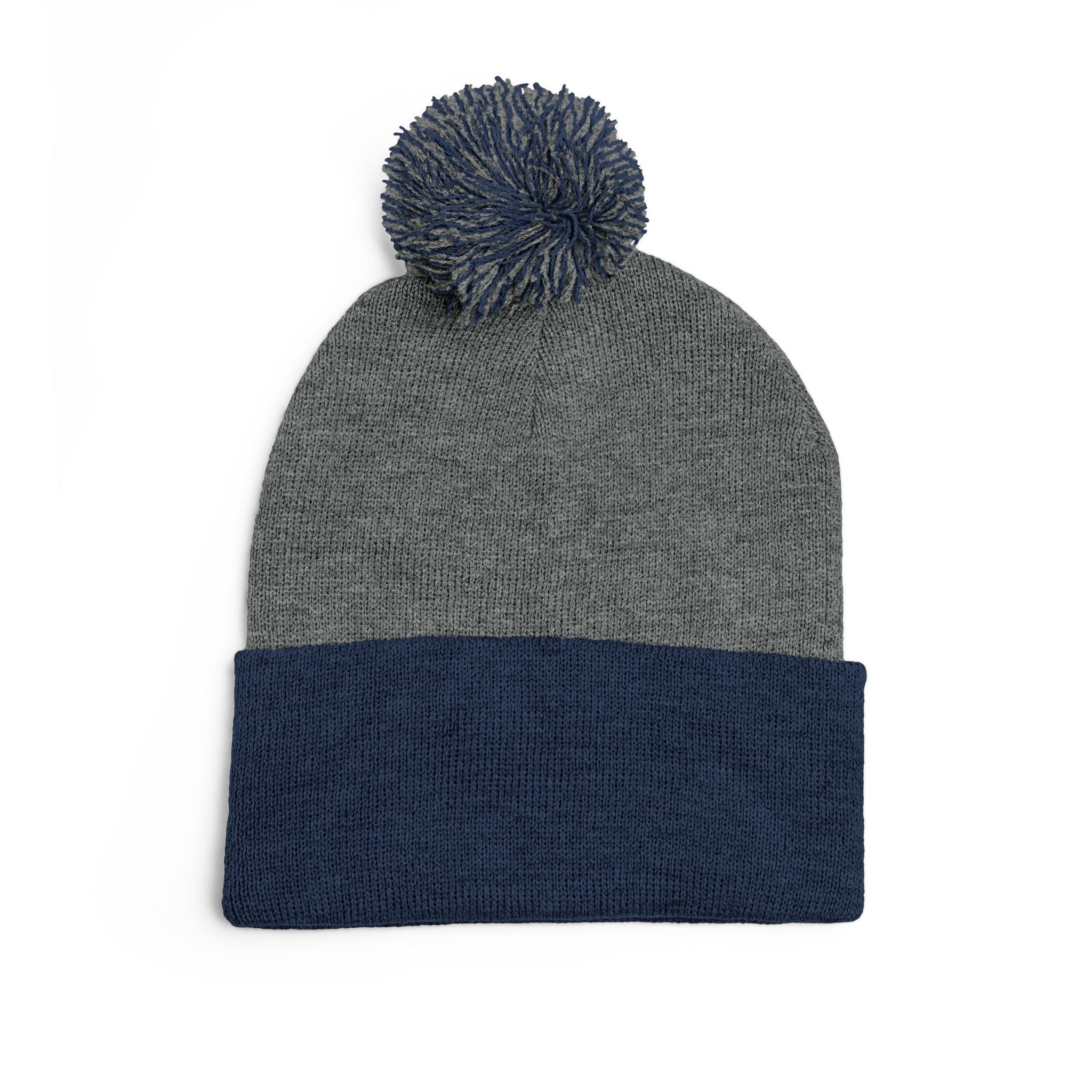 Cozy Shih-Poo Pom-Pom Knit Cap (Embroidery)