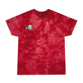 Crystal Blue Tie-Dye Tee — Cute Simple Shih Poo Chest Patch