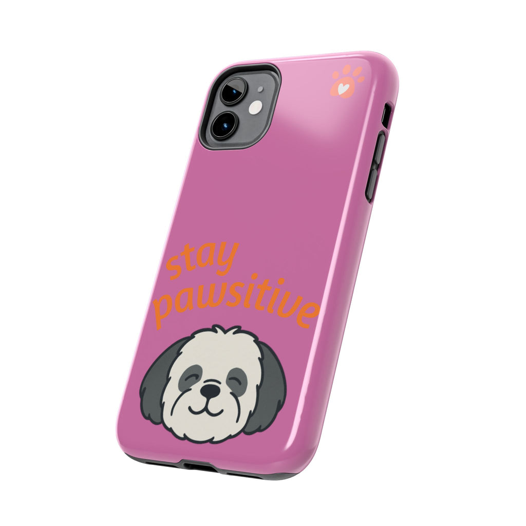 Chompy’s Stay Pawsitive Tough Phone Cases