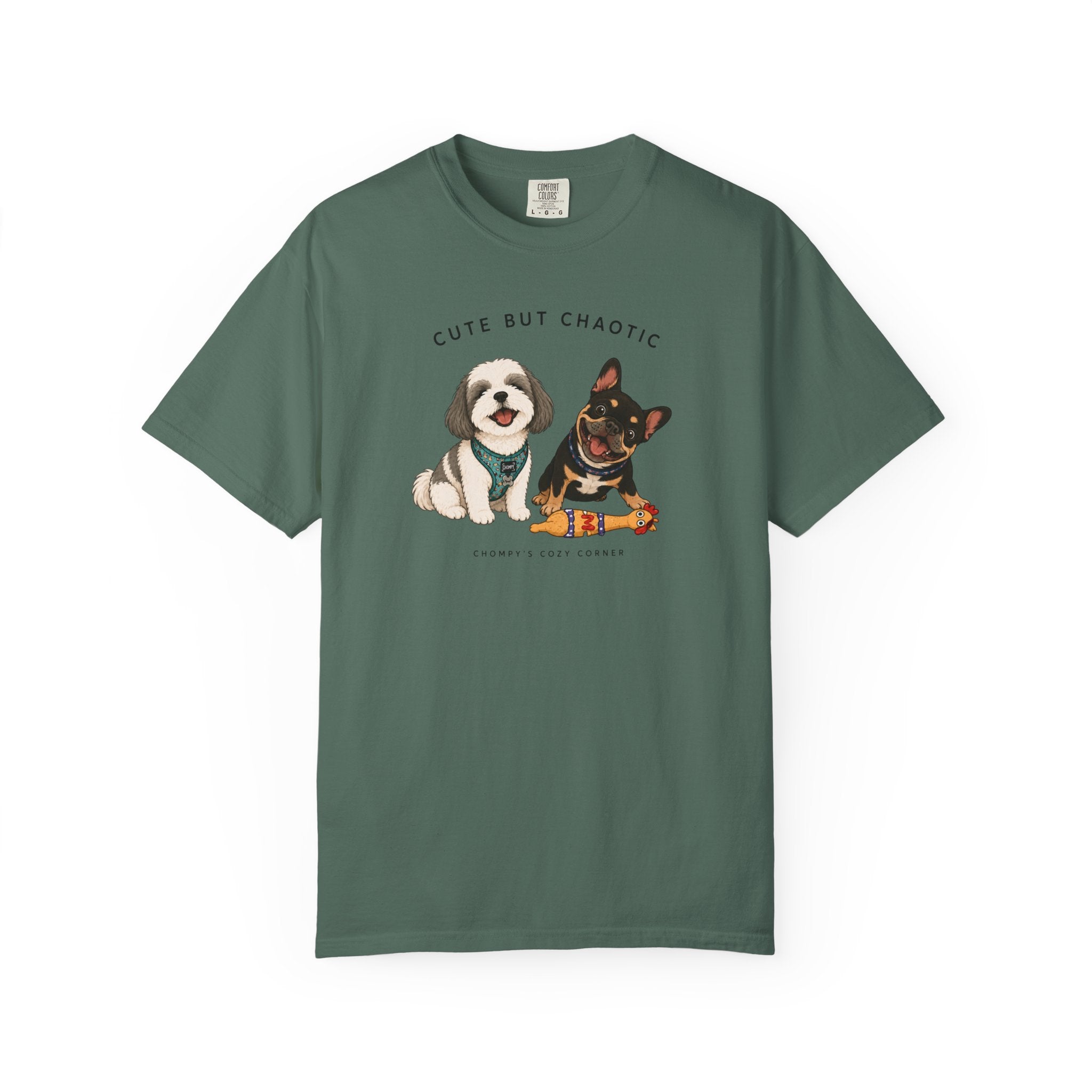 Chompy and Furriends ft. Cliffy: Cute But Chaotic Dogs T-Shirt