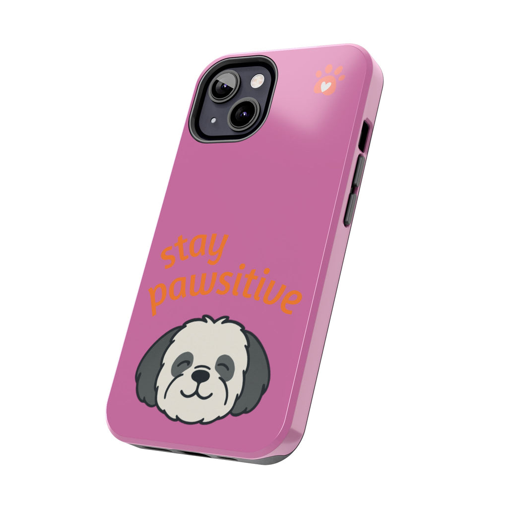 Chompy’s Stay Pawsitive Tough Phone Cases