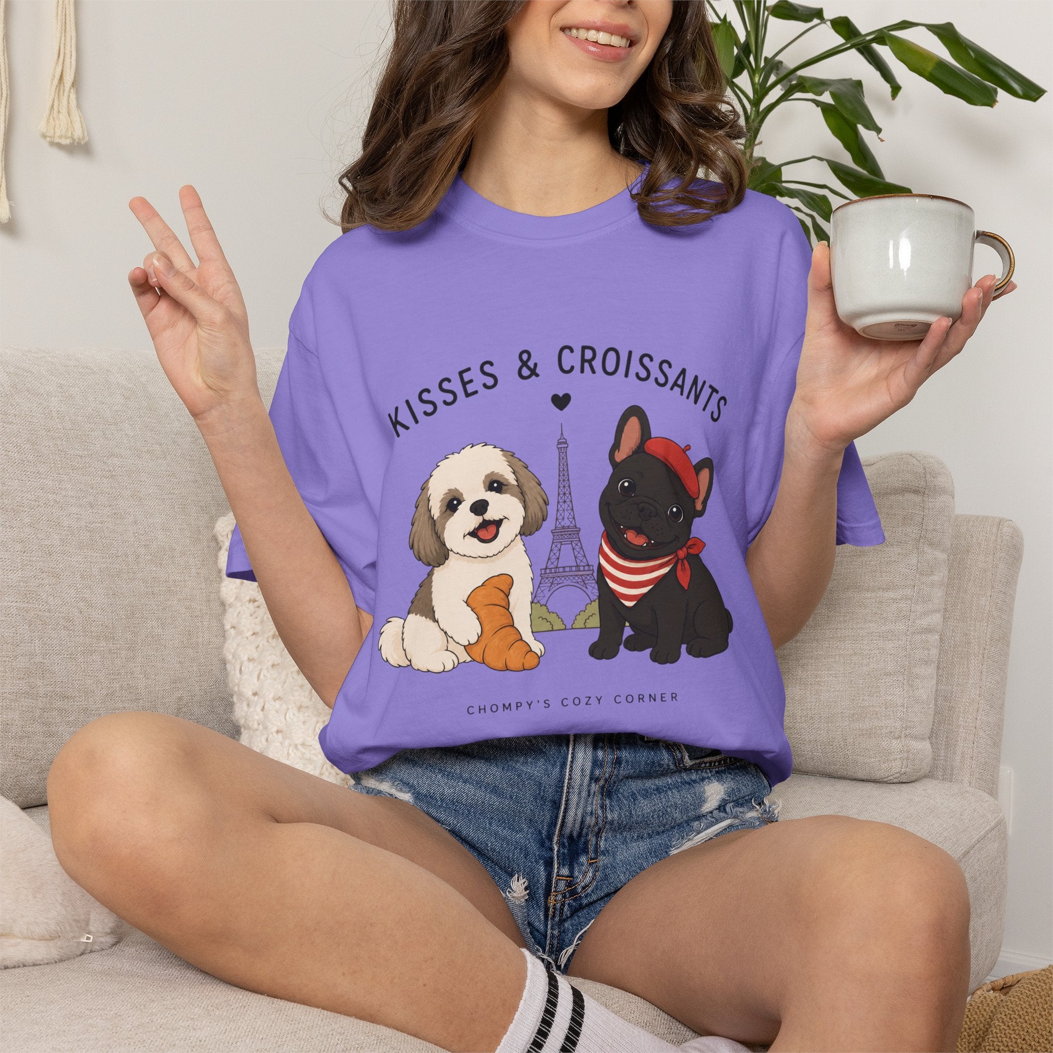 Chompy and Furriends ft. Lola: Kisses and Croissants French bull dog and Shih poo long distance best friends