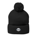 Cozy Shih-Poo Pom-Pom Knit Cap (Embroidery)