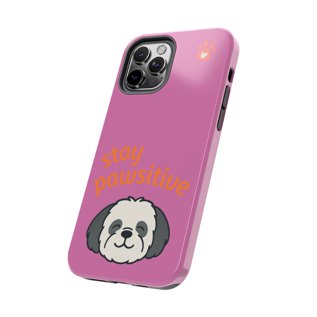 Chompy’s Stay Pawsitive Tough Phone Cases