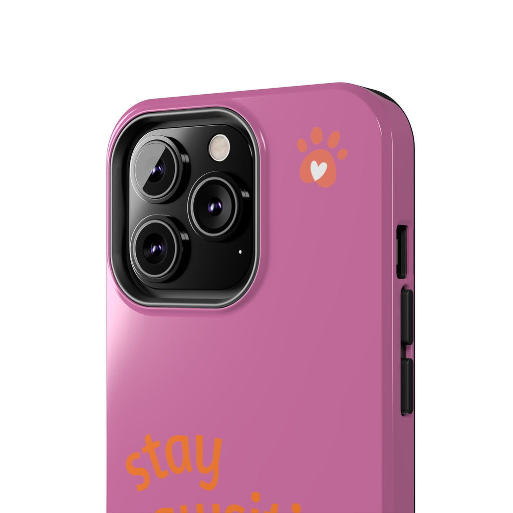 Chompy’s Stay Pawsitive Tough Phone Cases