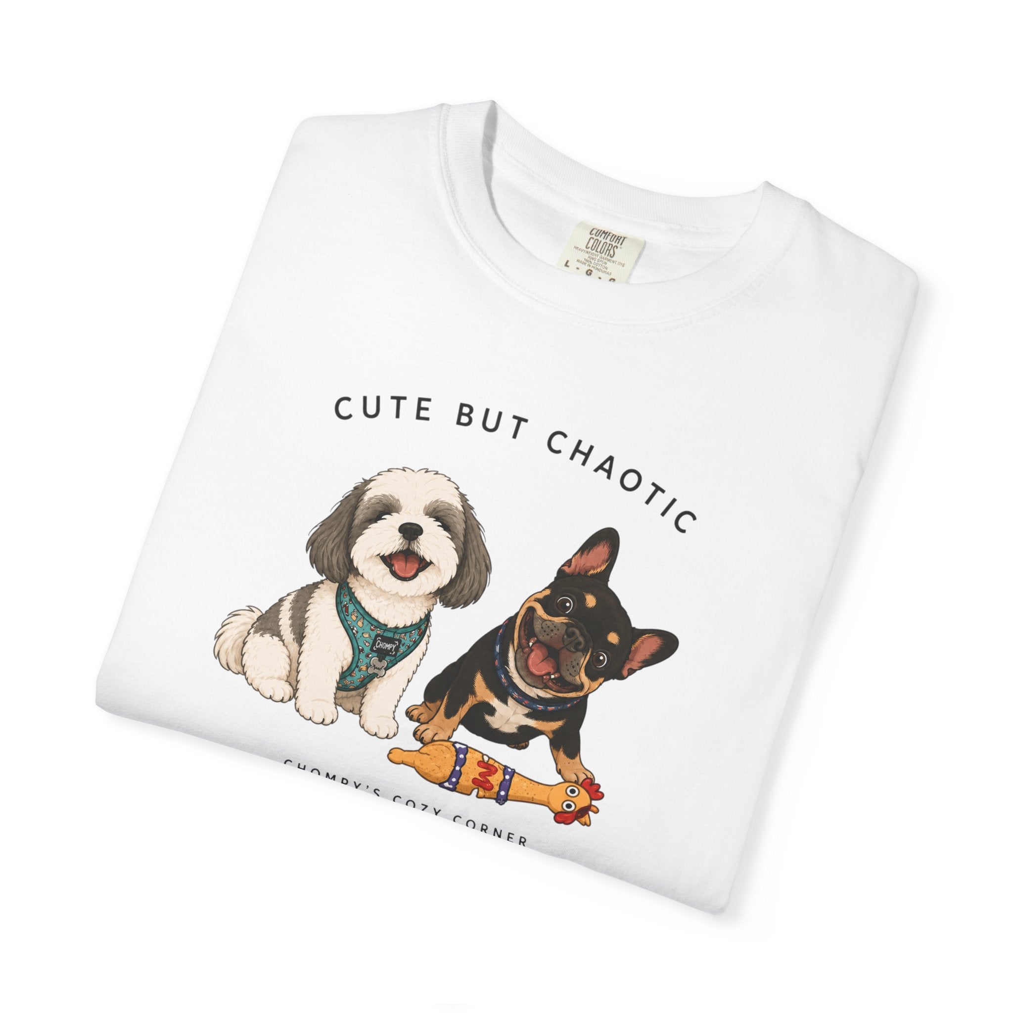 Chompy and Furriends ft. Cliffy: Cute But Chaotic Dogs T-Shirt