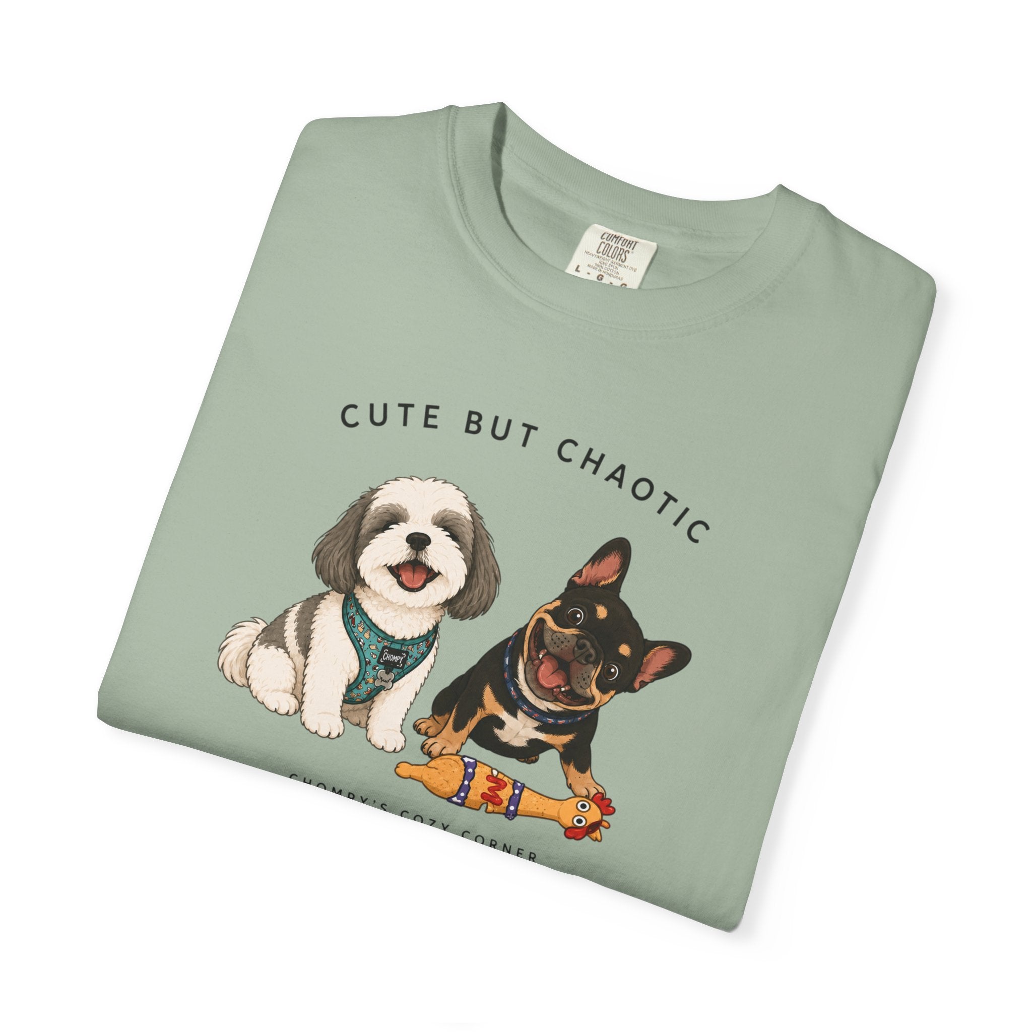 Chompy and Furriends ft. Cliffy: Cute But Chaotic Dogs T-Shirt