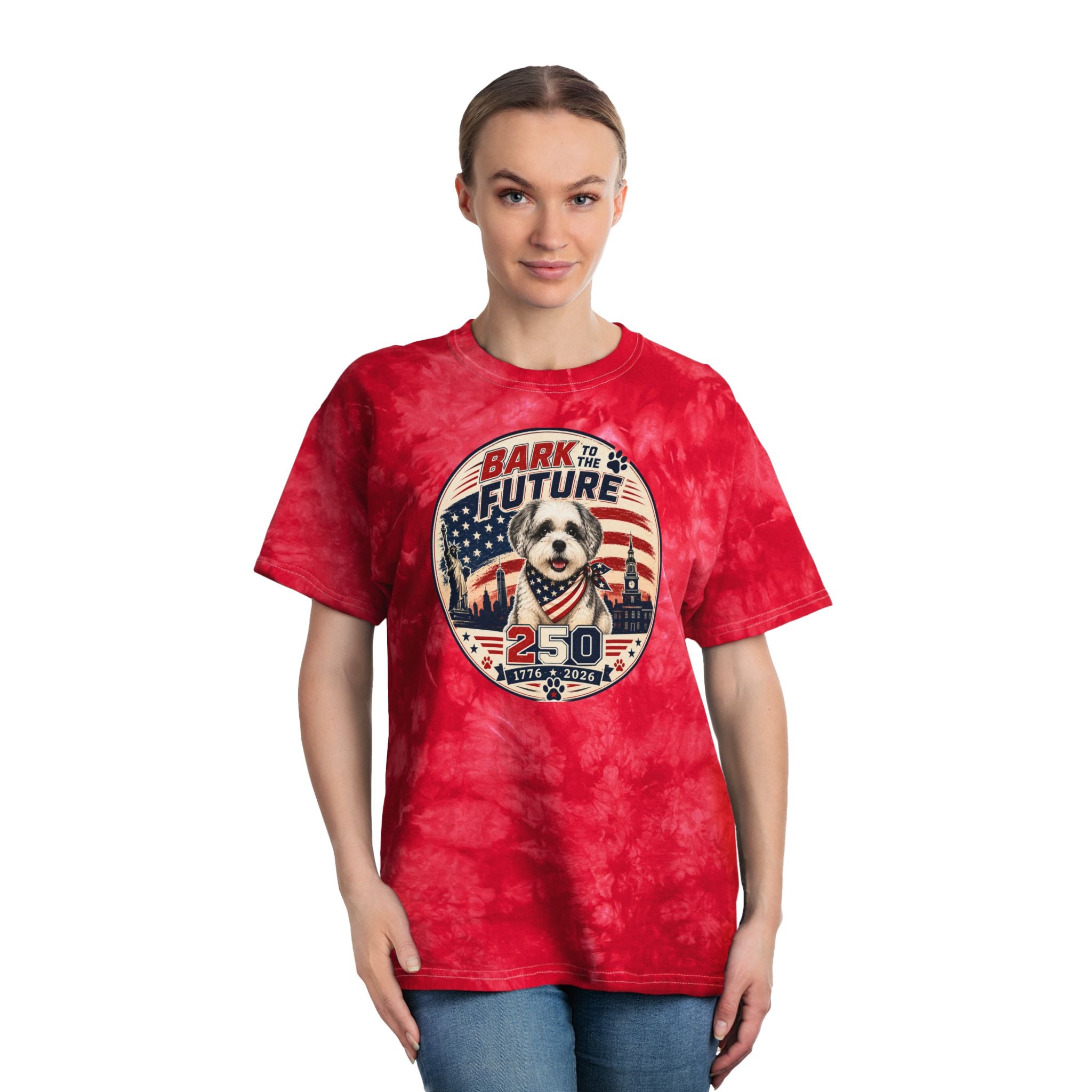 Tie-Dye BARK to the Future (PAWTRIOTIC Collection)