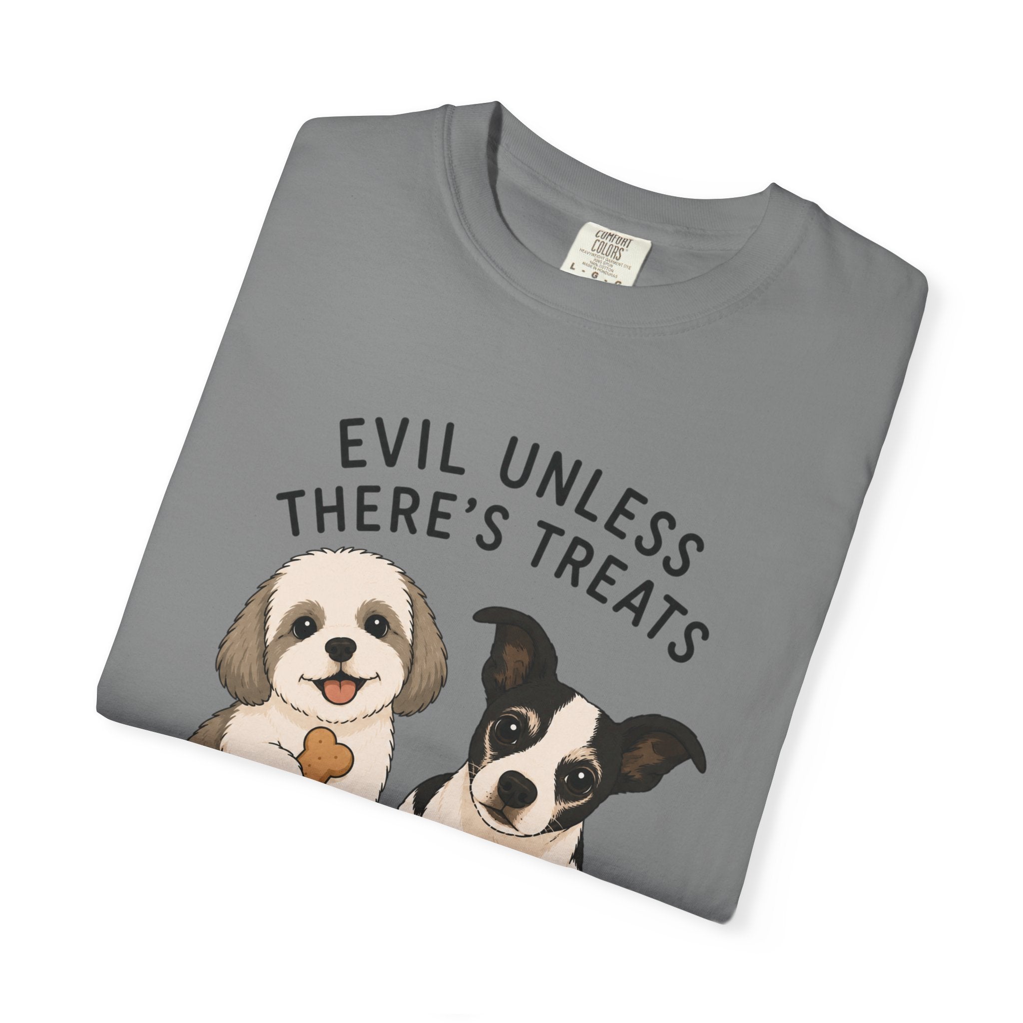 Chompy & Furriends ft. Wally: "Evil Unless There's Treats" Cute Puppy Graphic Tee