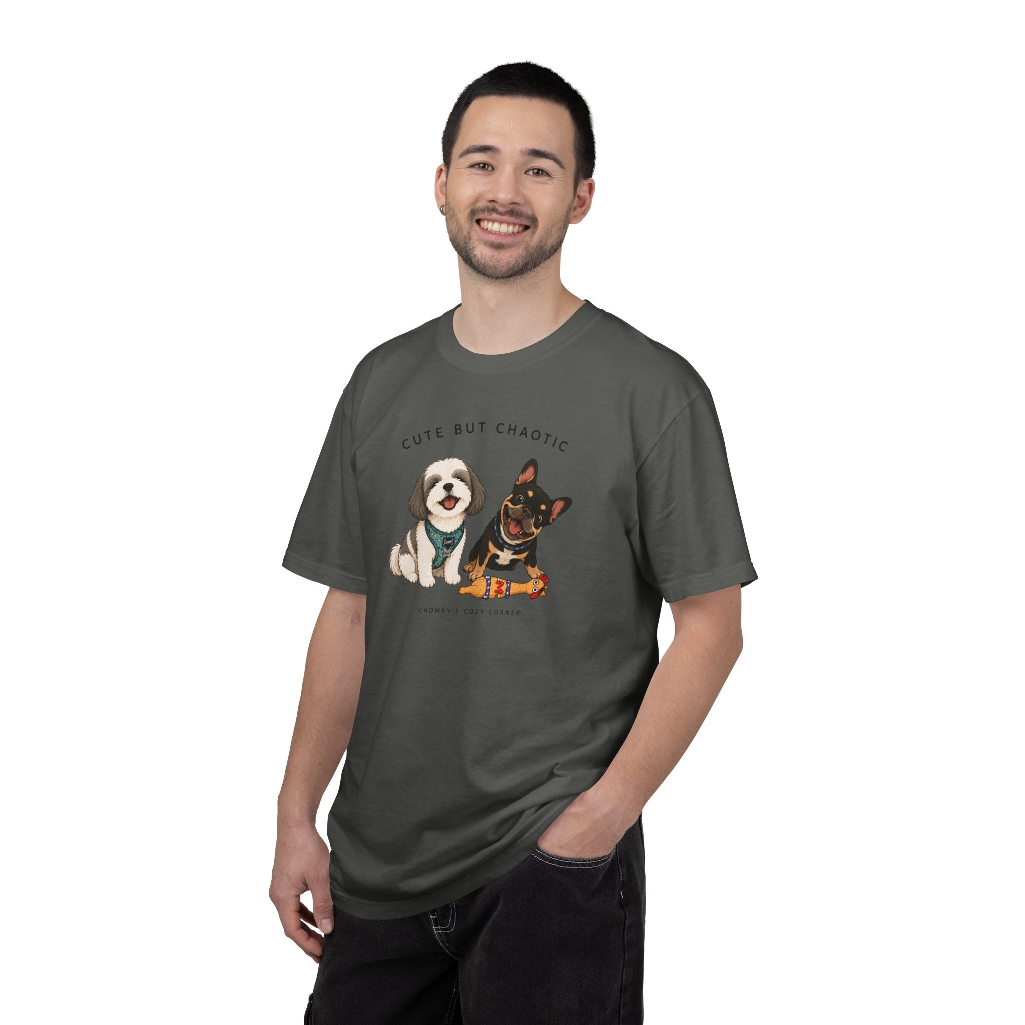 Chompy and Furriends ft. Cliffy: Cute But Chaotic Dogs T-Shirt