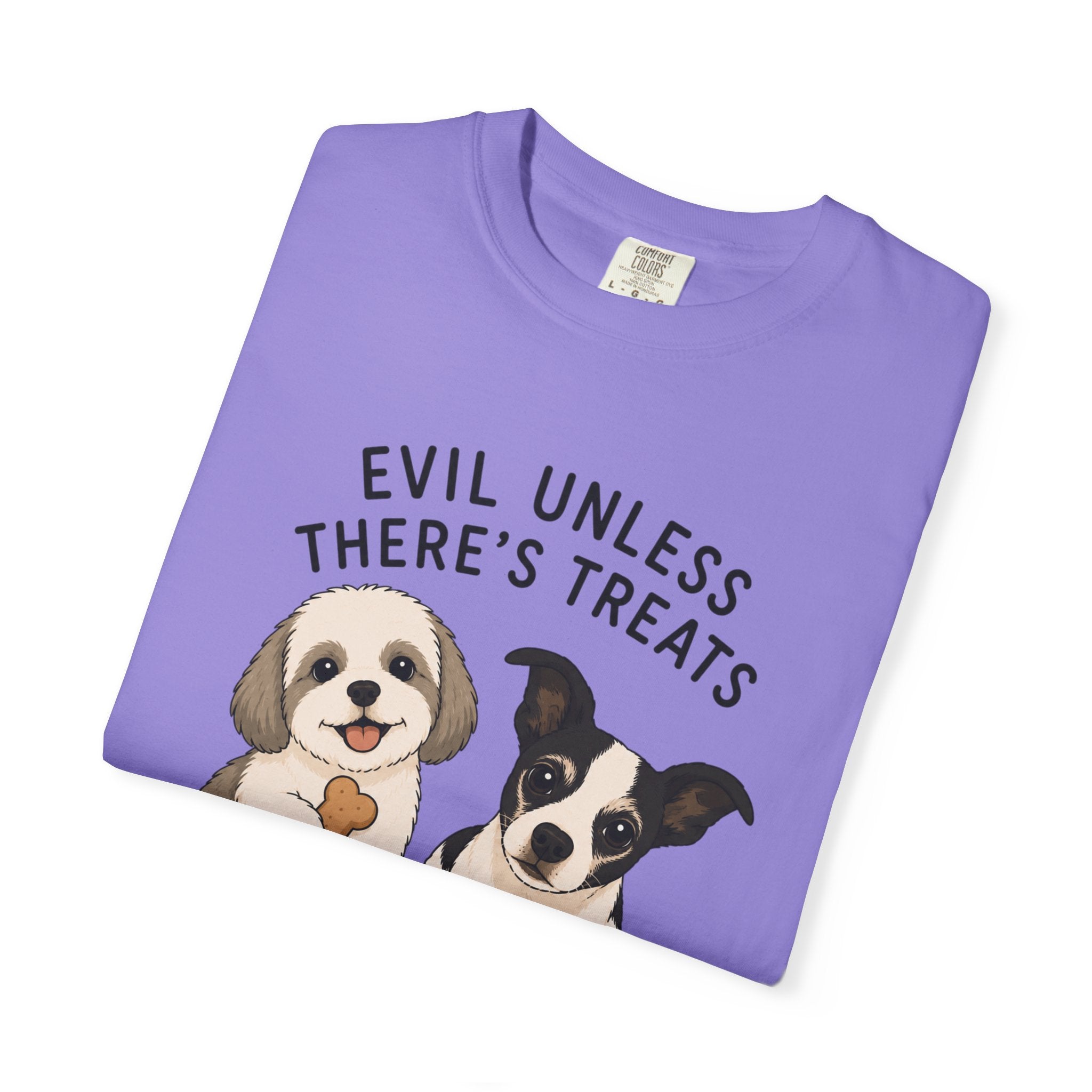 Chompy & Furriends ft. Wally: "Evil Unless There's Treats" Cute Puppy Graphic Tee