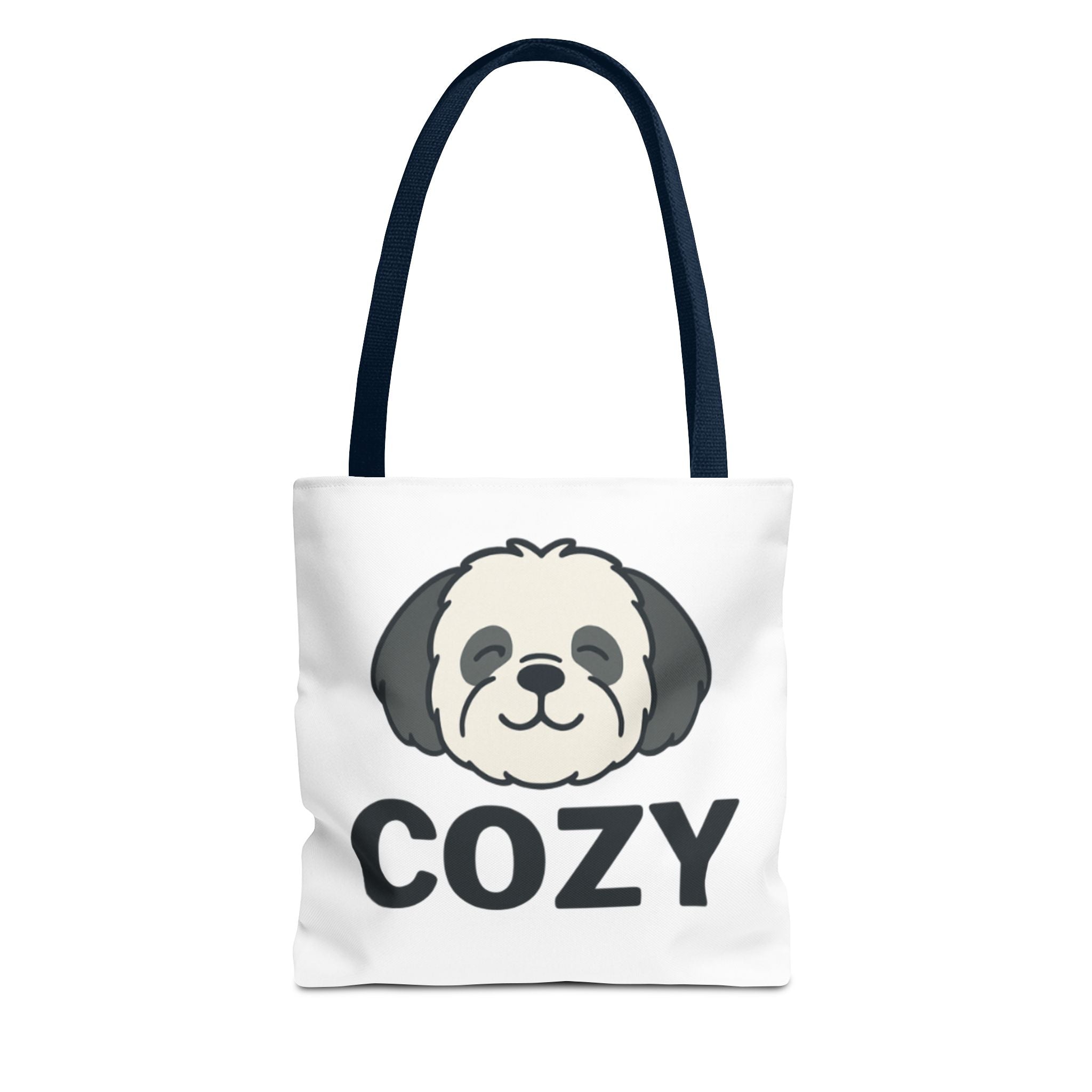 Cozy Shih Poo Tote Bag — Cute Shihpoo Dog Design