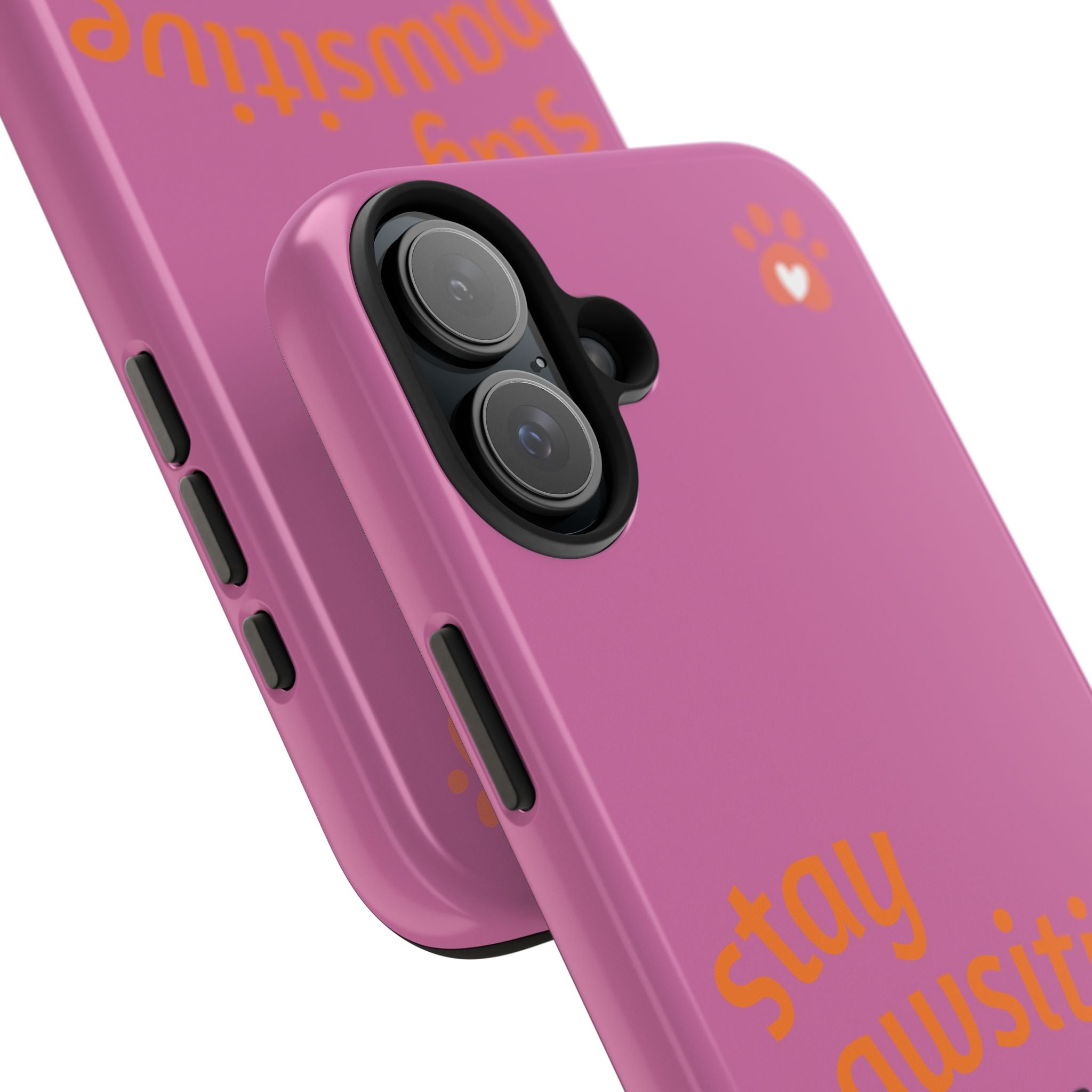 Chompy’s Stay Pawsitive Tough Phone Cases