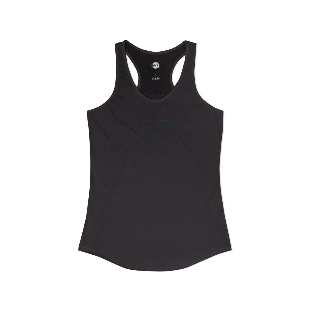 Cozy Vibes Only Racerback Tank — Women's Yoga Tank Top