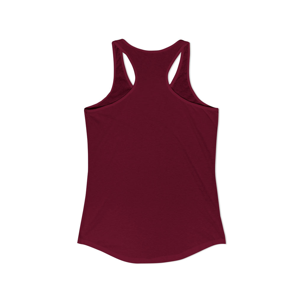Women's Racerback Tank — "First Yoga, Then Brunch" Activewear