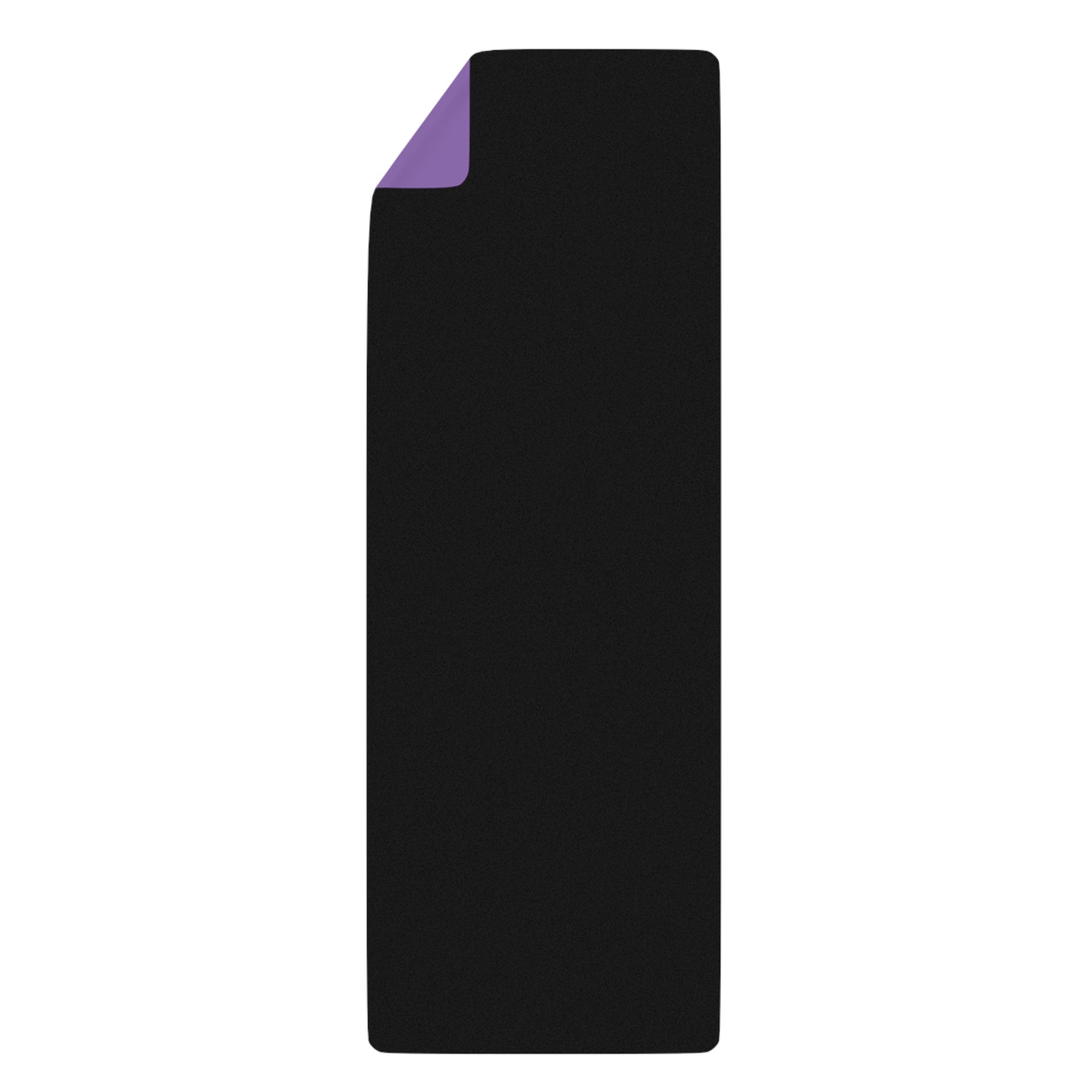 Valentine Conversation Hearts Rubber Yoga Mat — Cute AF Purple Fitness Mat