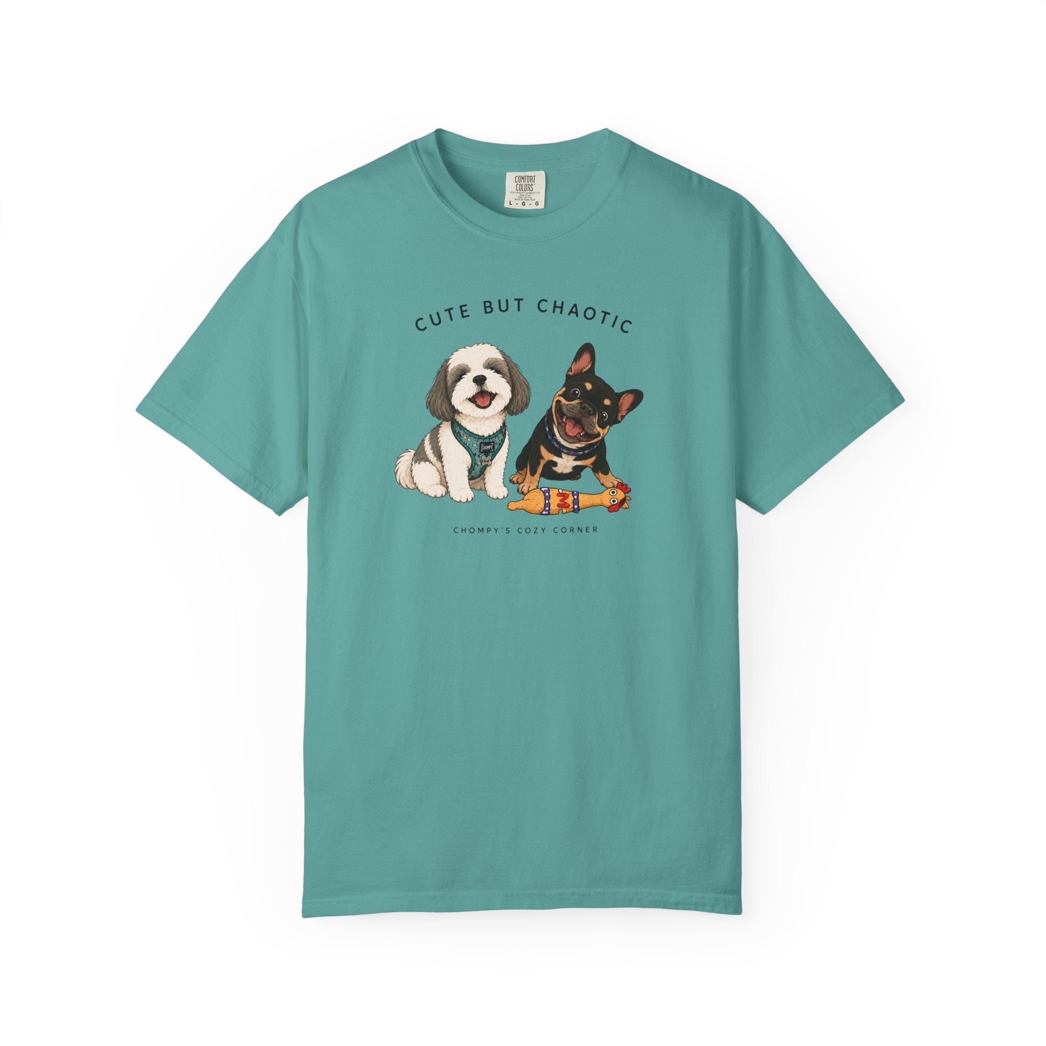 Chompy and Furriends ft. Cliffy: Cute But Chaotic Dogs T-Shirt