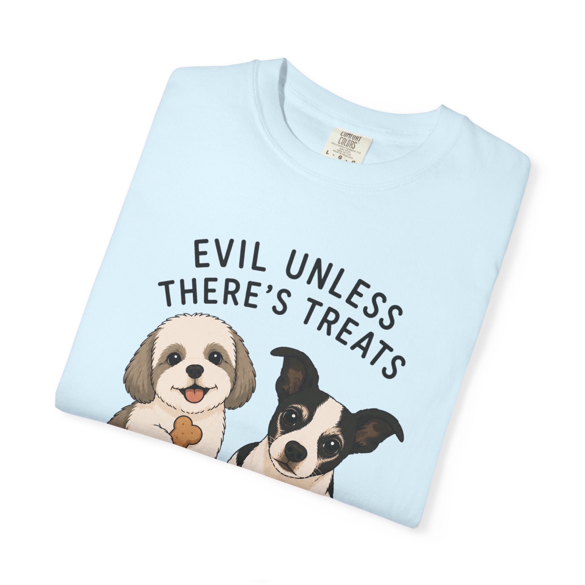 Chompy & Furriends ft. Wally: "Evil Unless There's Treats" Cute Puppy Graphic Tee