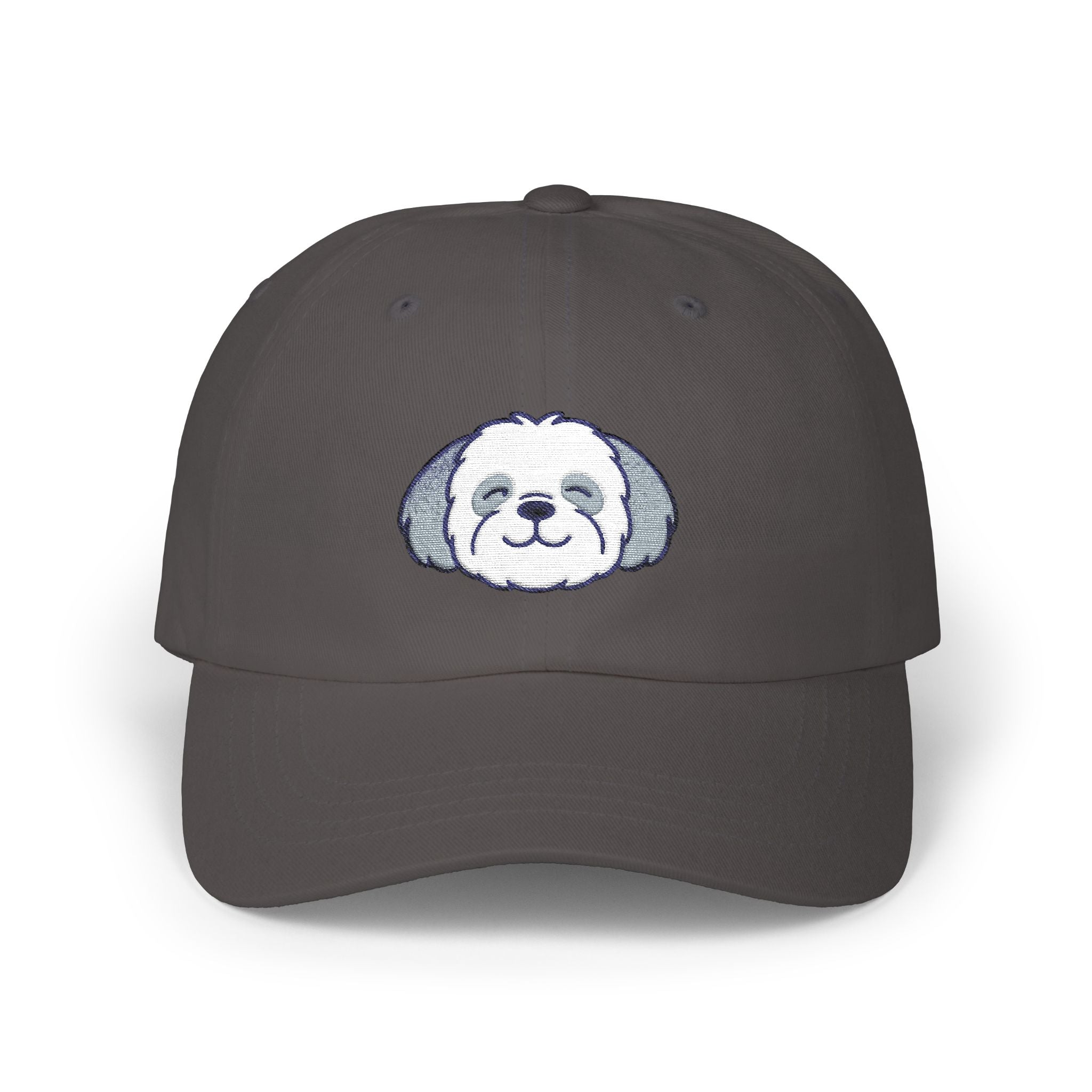 Smiling Shih Poo Dad Cap - Cute Shihpoo Puppy Baseball Hat