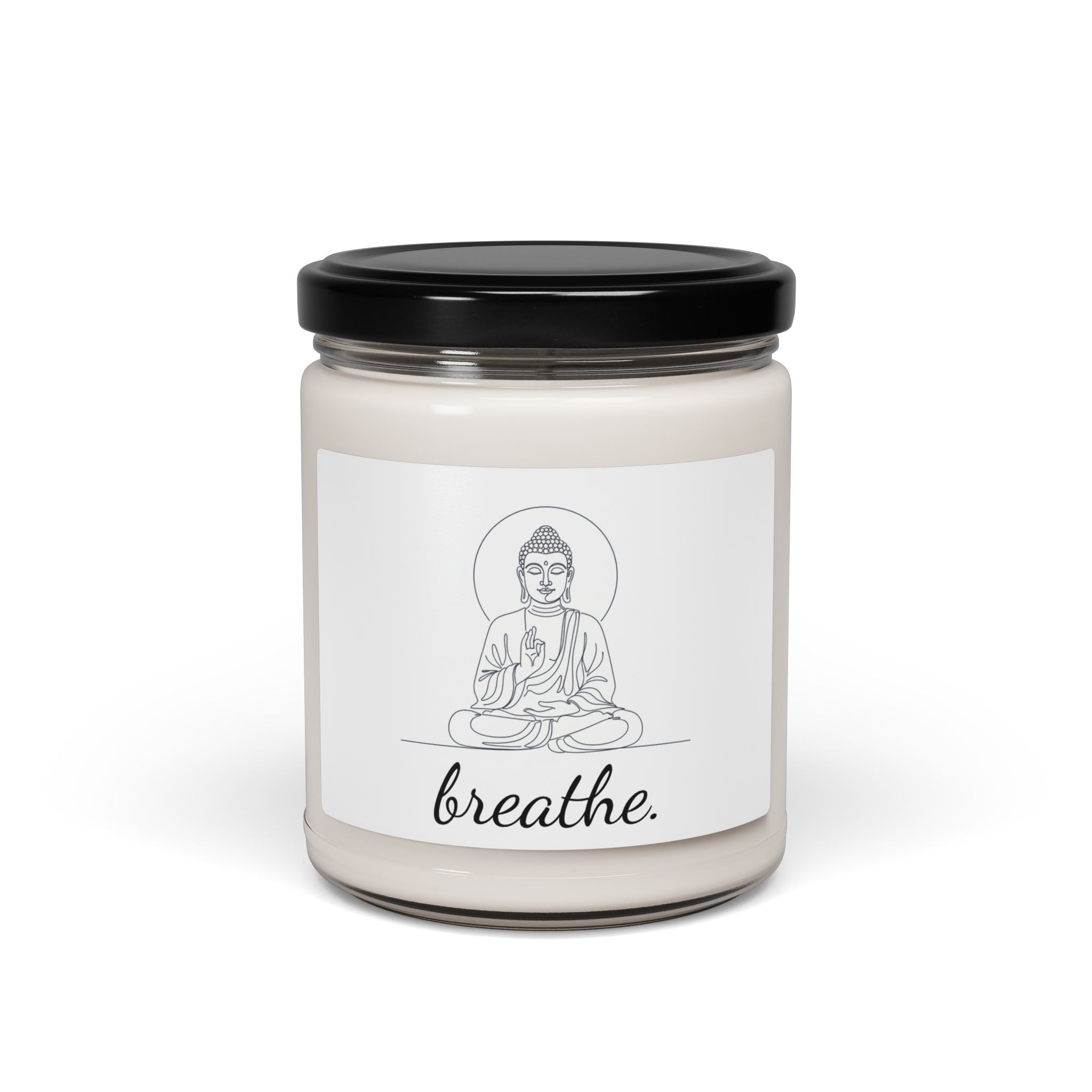 🧘‍♀️ Buddha “Breathe” Soy Candle