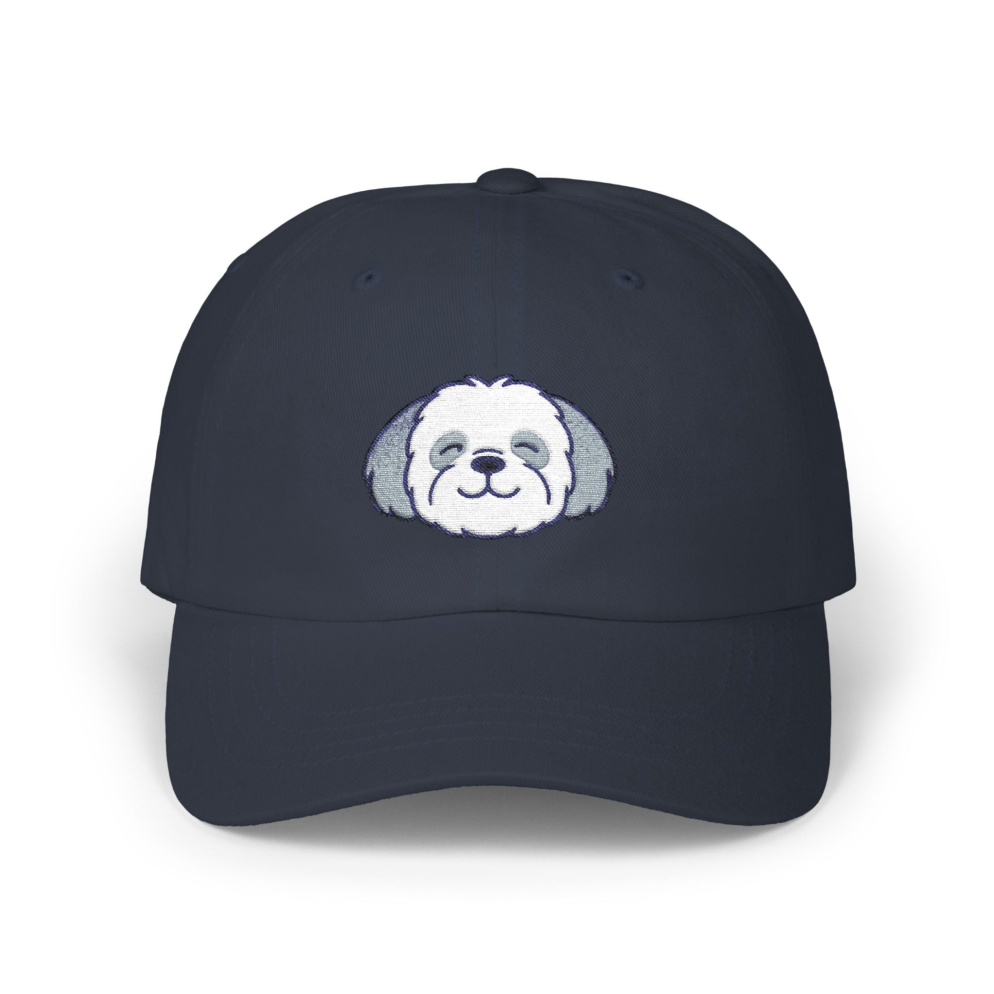 Smiling Shih Poo Dad Cap - Cute Shihpoo Puppy Baseball Hat