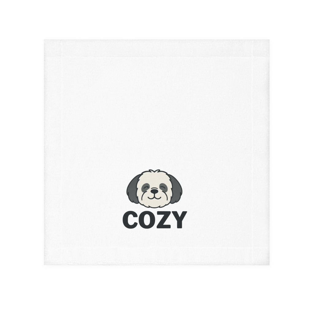 Cozy Shih-Poo Face Towel