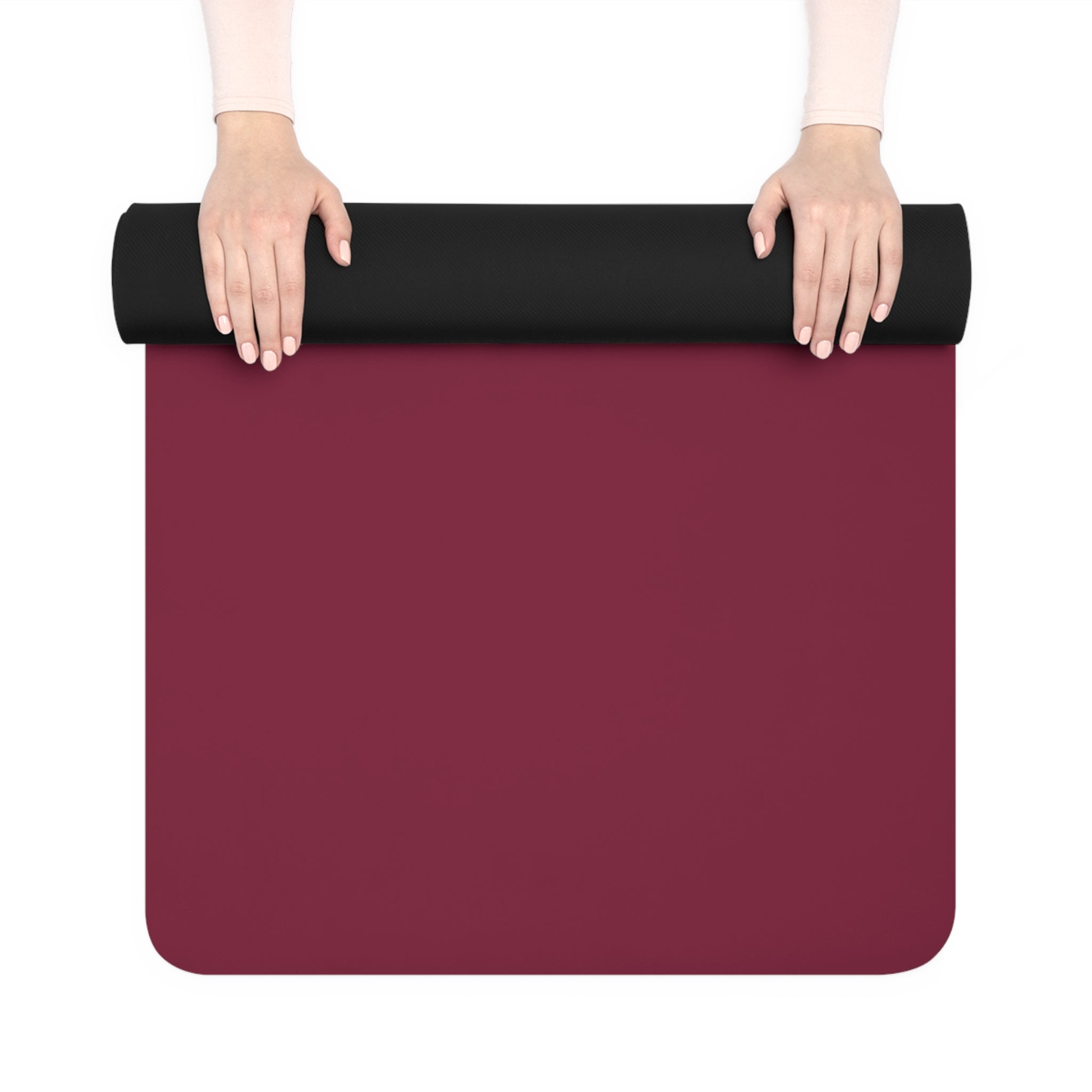 Love Is Love Rubber Yoga Mat — Non-Slip Eco Exercise Mat